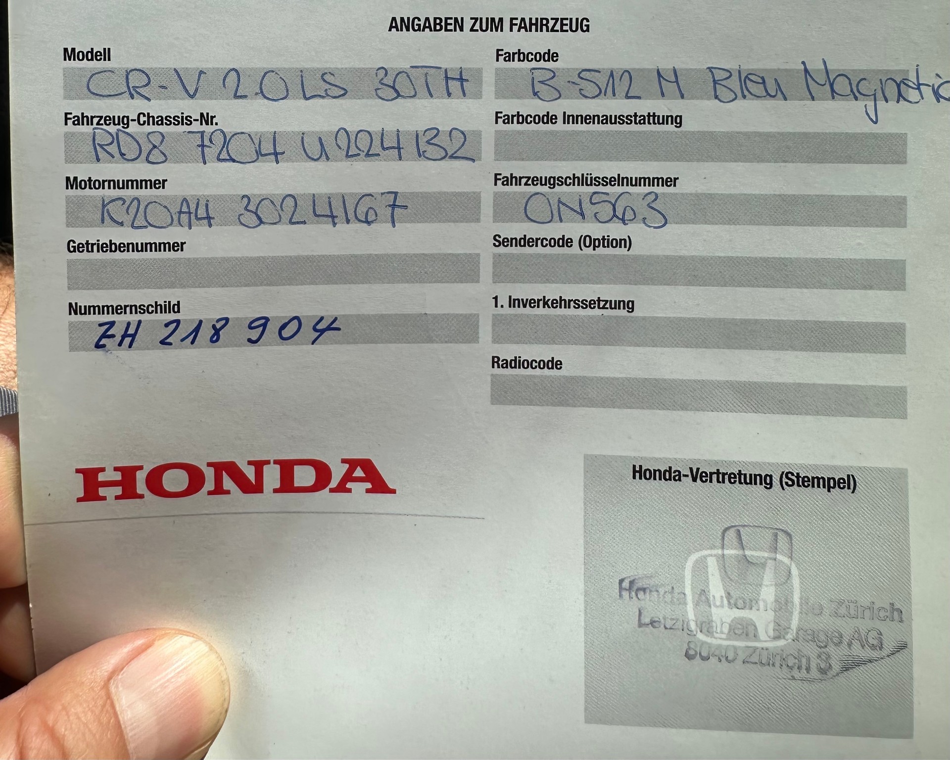 HONDA CR-V 2.0 4WD LS 30 Jahre FIXPREIS-image-21