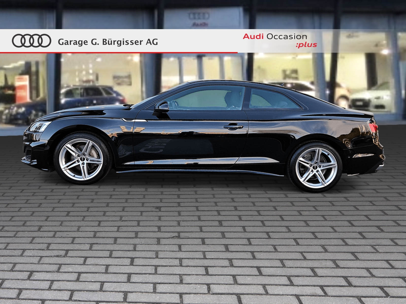 AUDI A5 Coupé 40 TDI Design quattro S-tronic Mythosschwarz Metallic-image-2