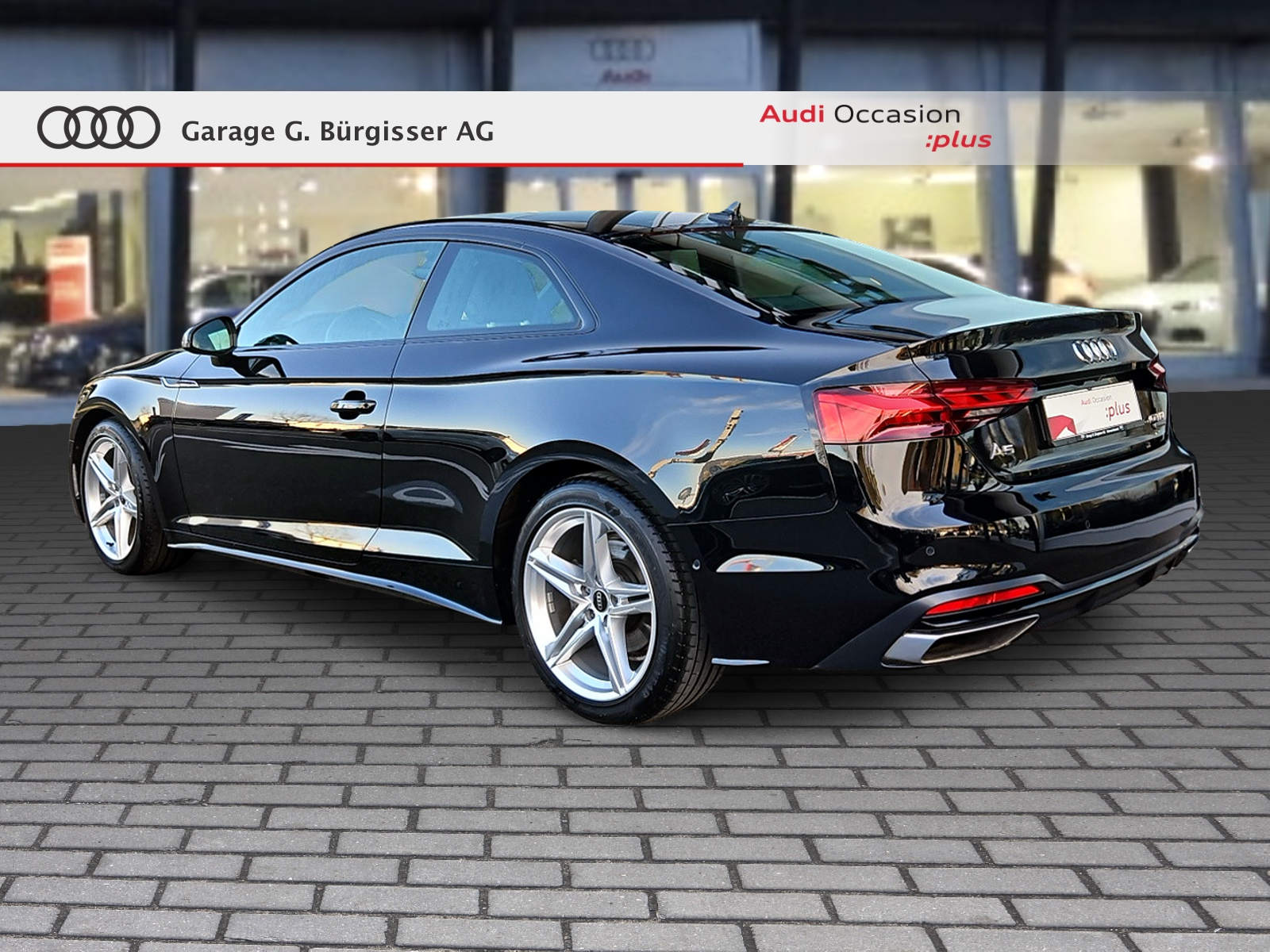 AUDI A5 Coupé 40 TDI Design quattro S-tronic Mythosschwarz Metallic-image-3