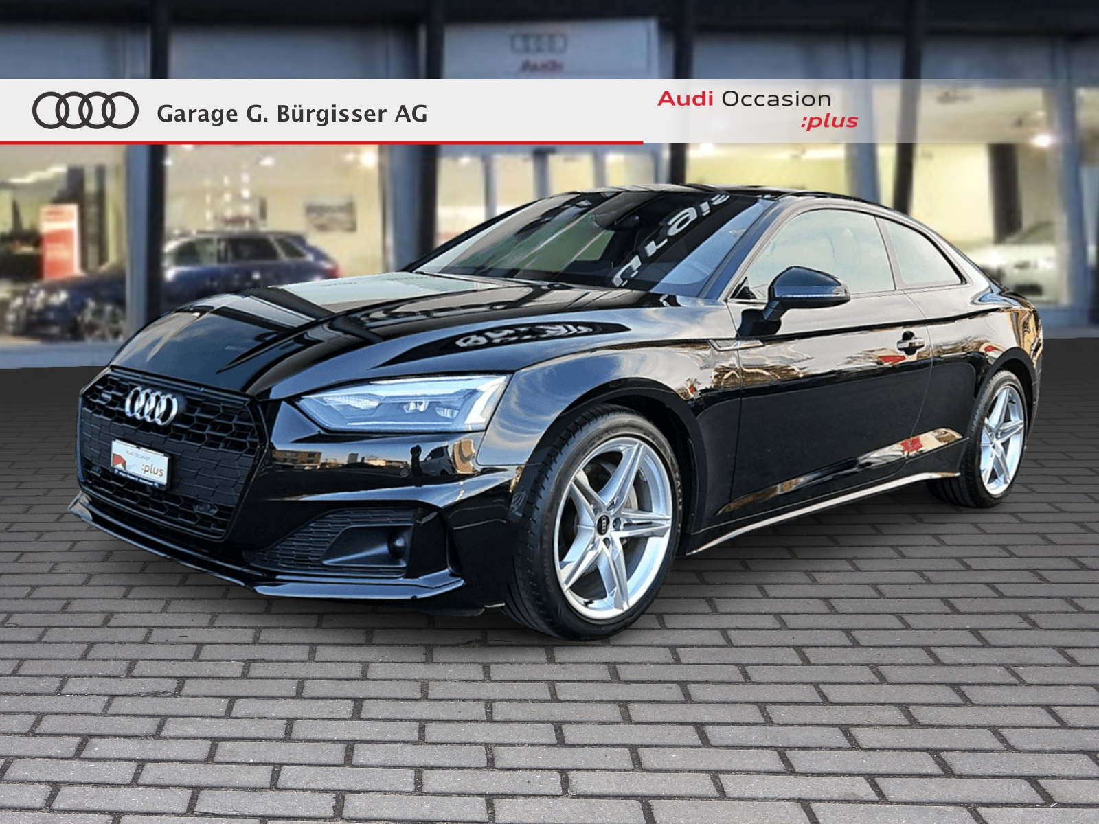 AUDI A5 Coupé 40 TDI Design quattro S-tronic Mythosschwarz Metallic-image-0