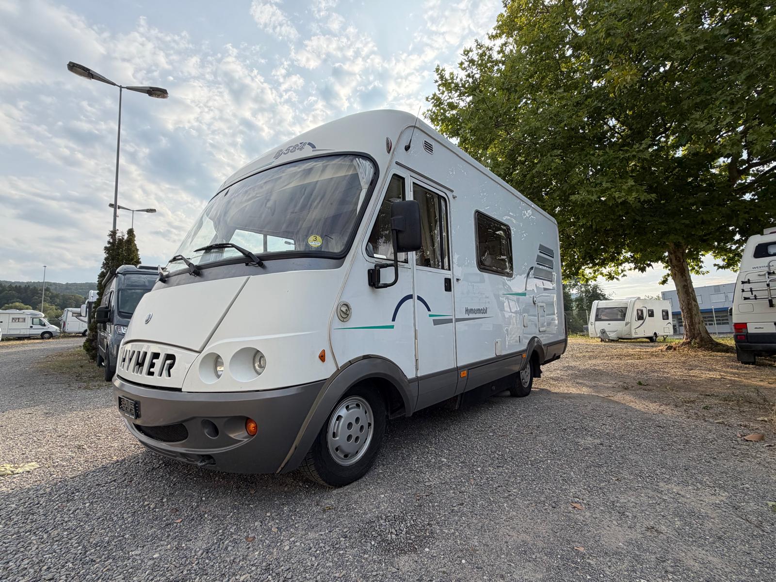 FIAT 2.8JTD 130PS HYMER B584 ***TOP-FAHRZEUG***-image-1