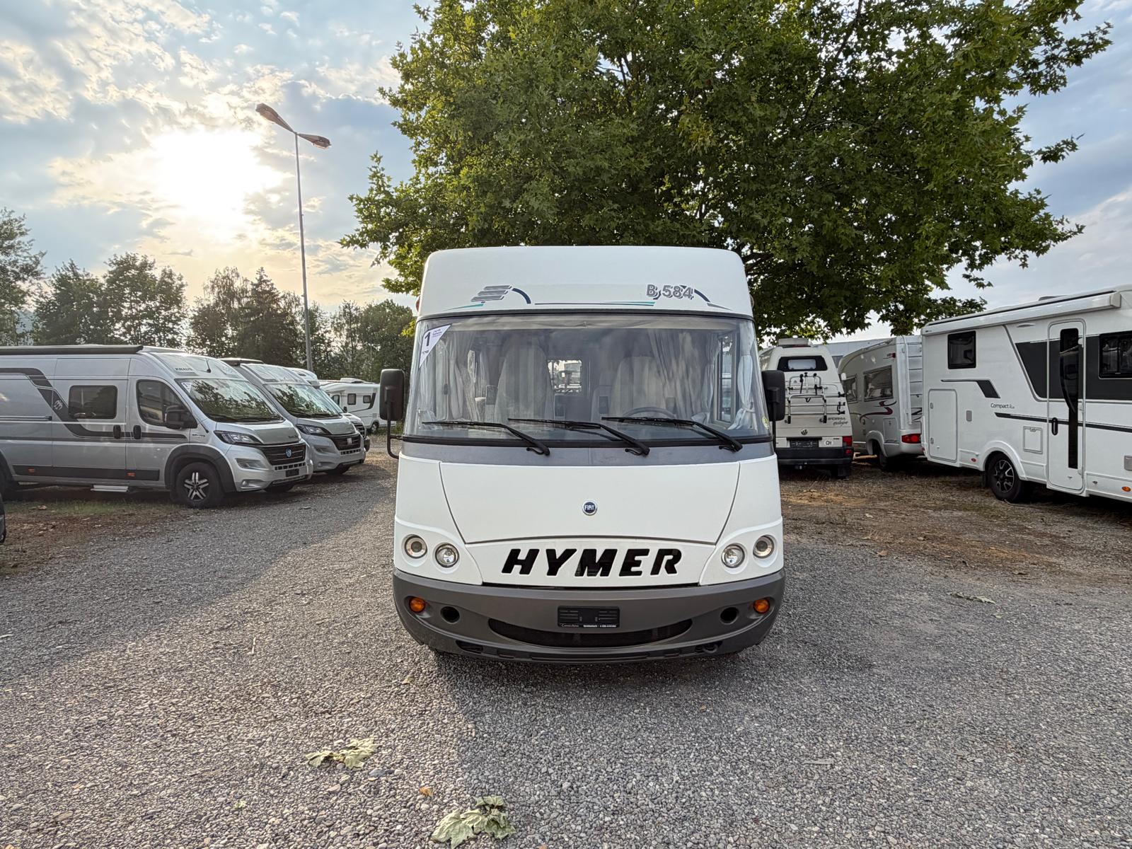 FIAT 2.8JTD 130PS HYMER B584 ***TOP-FAHRZEUG***-image-0