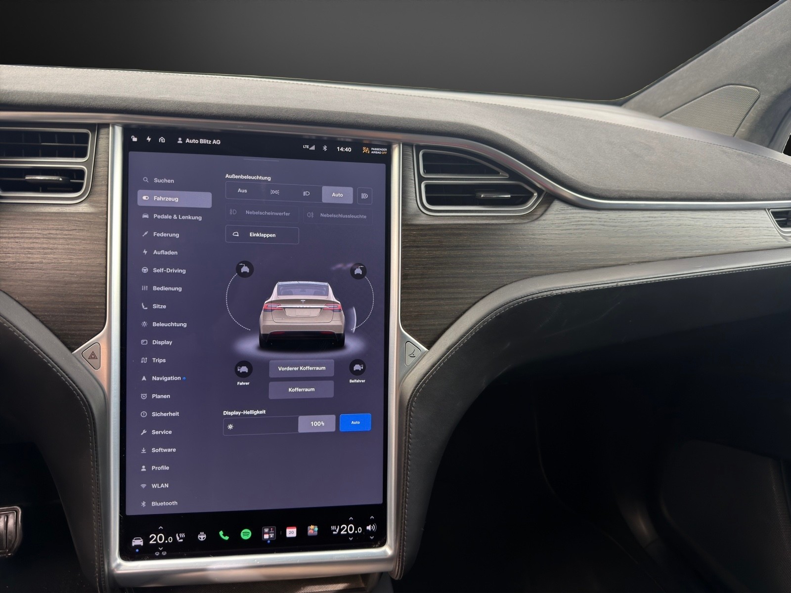TESLA Model X 90 D 4x4 mit 525 PS * 7-Plätzer *-image-14