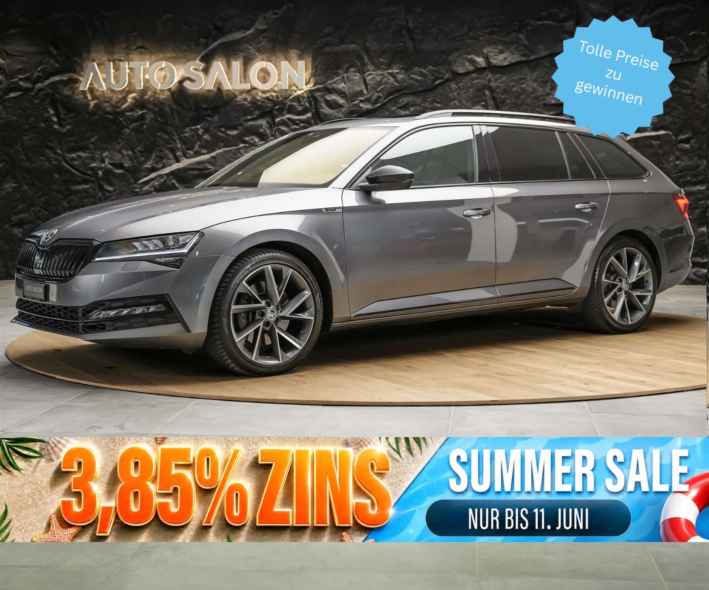 SKODA Superb Combi 2.0 TSI 280 SportLine 4x4 DSG *Facelift*Panorama*Sportsitze*360°Kamera*