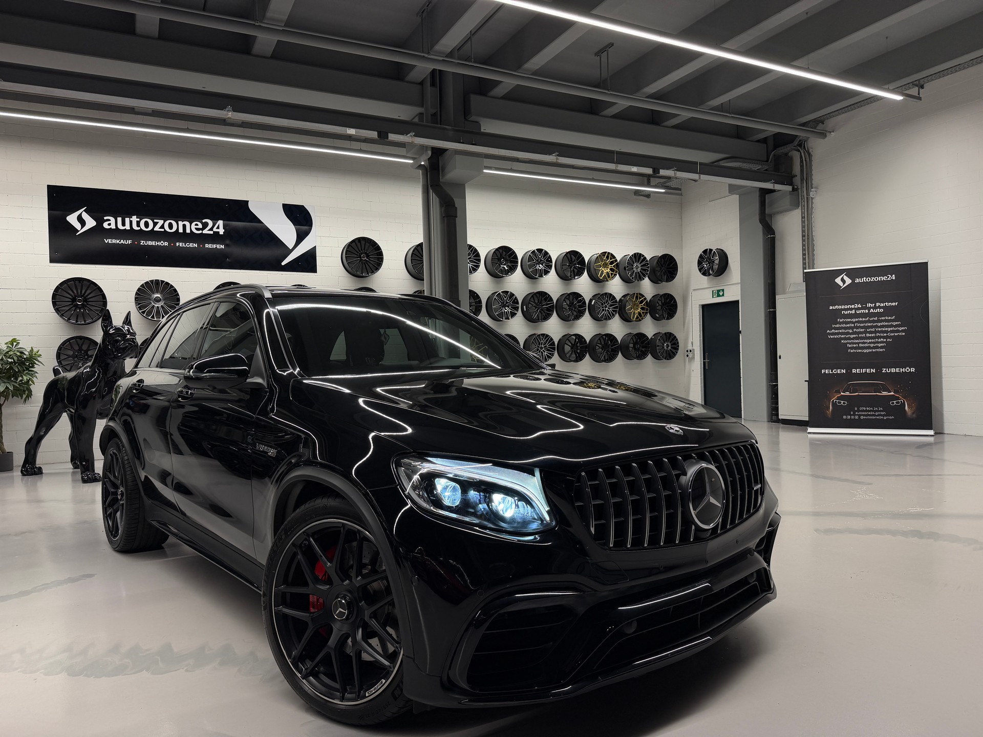 MERCEDES-BENZ GLC 63 S AMG 4m+ *Vollgarantie*Servicegepflegt bei Mercedes*Leder Nappa*Burmester*Sitzbelüftung*AHK*-image-1