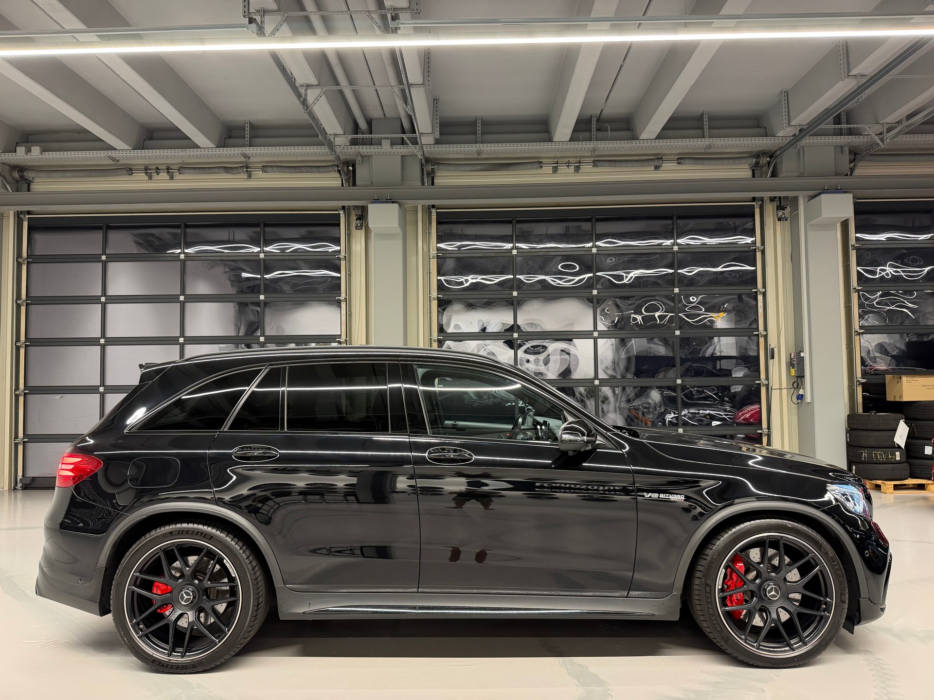 MERCEDES-BENZ GLC 63 S AMG 4m+ *Vollgarantie*Servicegepflegt bei Mercedes*Leder Nappa*Burmester*Sitzbelüftung*AHK*-image-13