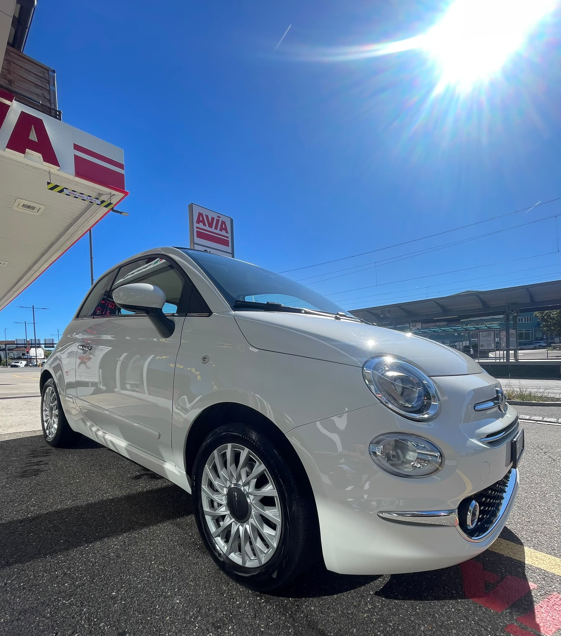 FIAT Facelift 500Cabrio 1.2 Lounge Dualogic TEMPOMAT | KLIMA | ZAHNRIEMEN + WASSERPUMPE NEU | PARKSENSOREN-image-1
