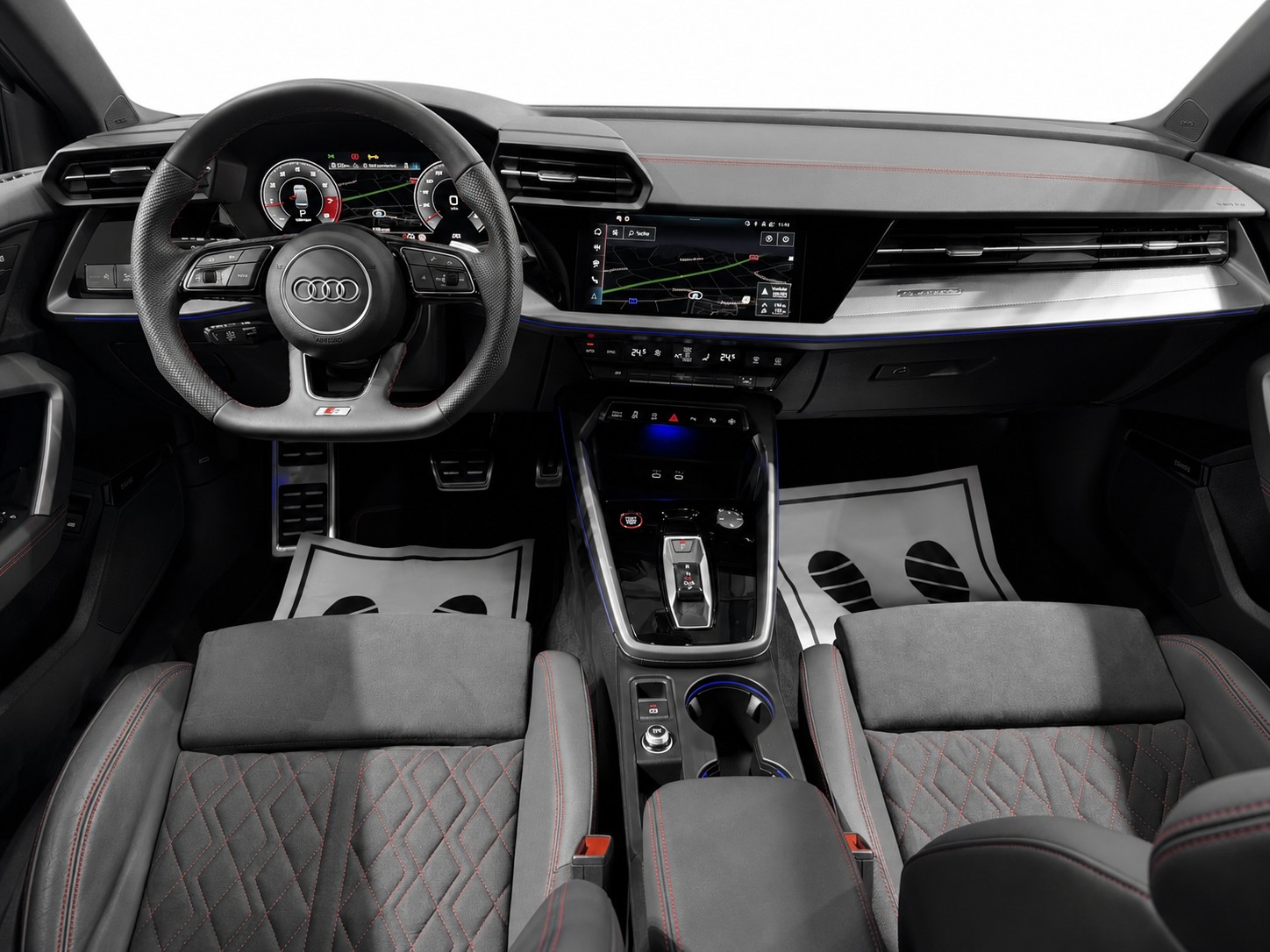 AUDI S3 Limousine TFSI quattro S-tronic * Facelift * AKRAPOVIC * SONOS * Carbon Paket *-image-7