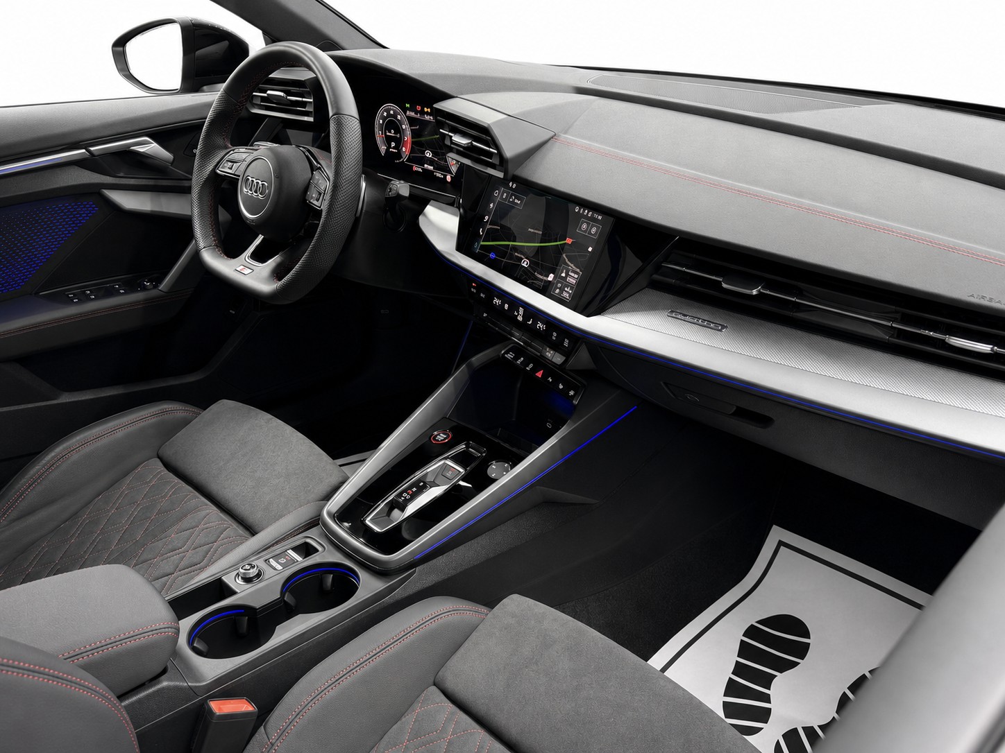 AUDI S3 Limousine TFSI quattro S-tronic * Facelift * AKRAPOVIC * SONOS * Carbon Paket *-image-9