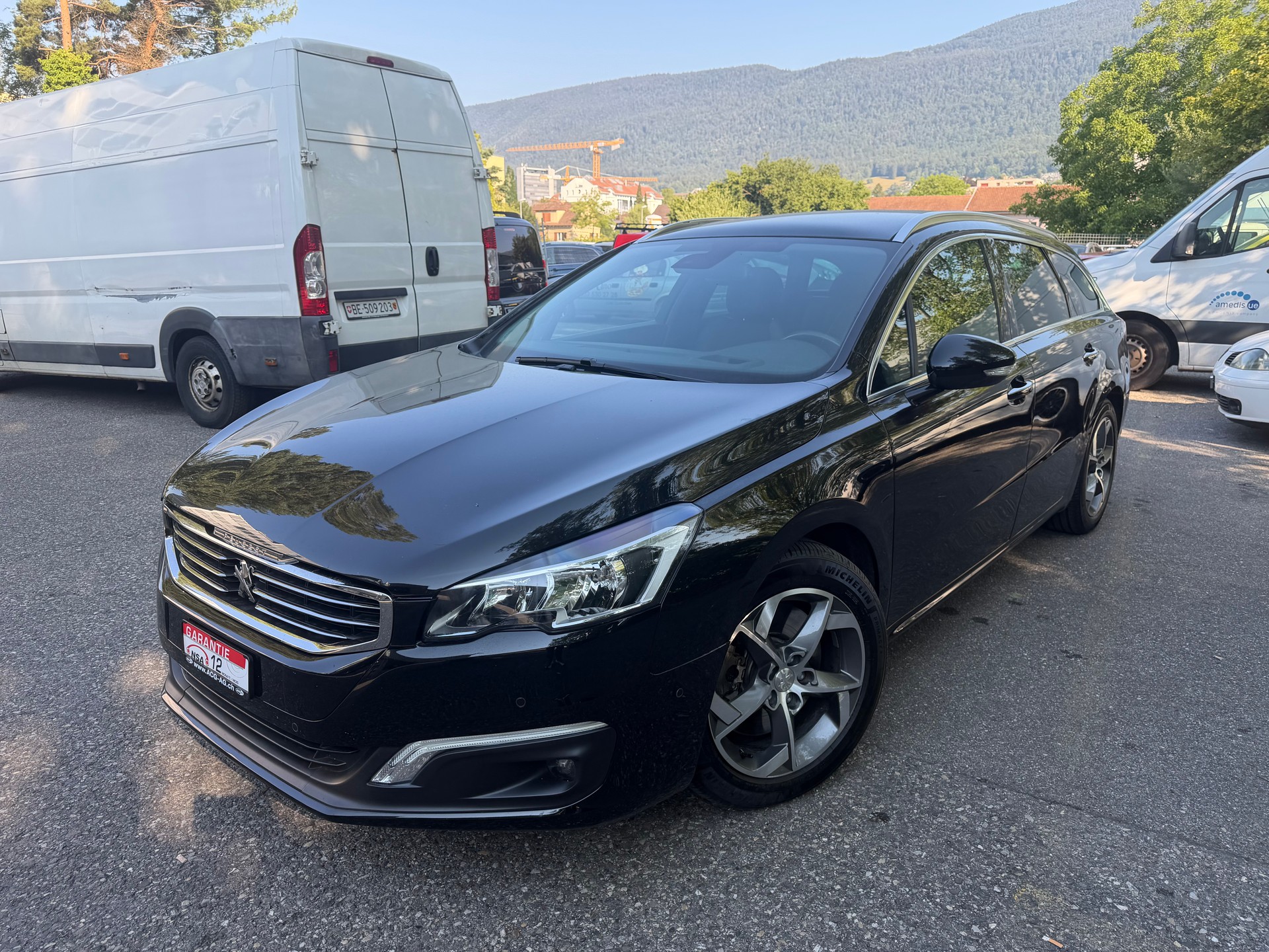 PEUGEOT 508 SW 2.0 BlueHDi Allure Automatic * Teil-Leder * Gr. Navi * Klima-auto * PDC V&H * RF-Kamera * Panoramadach * Frisch Ab MFK-image-0