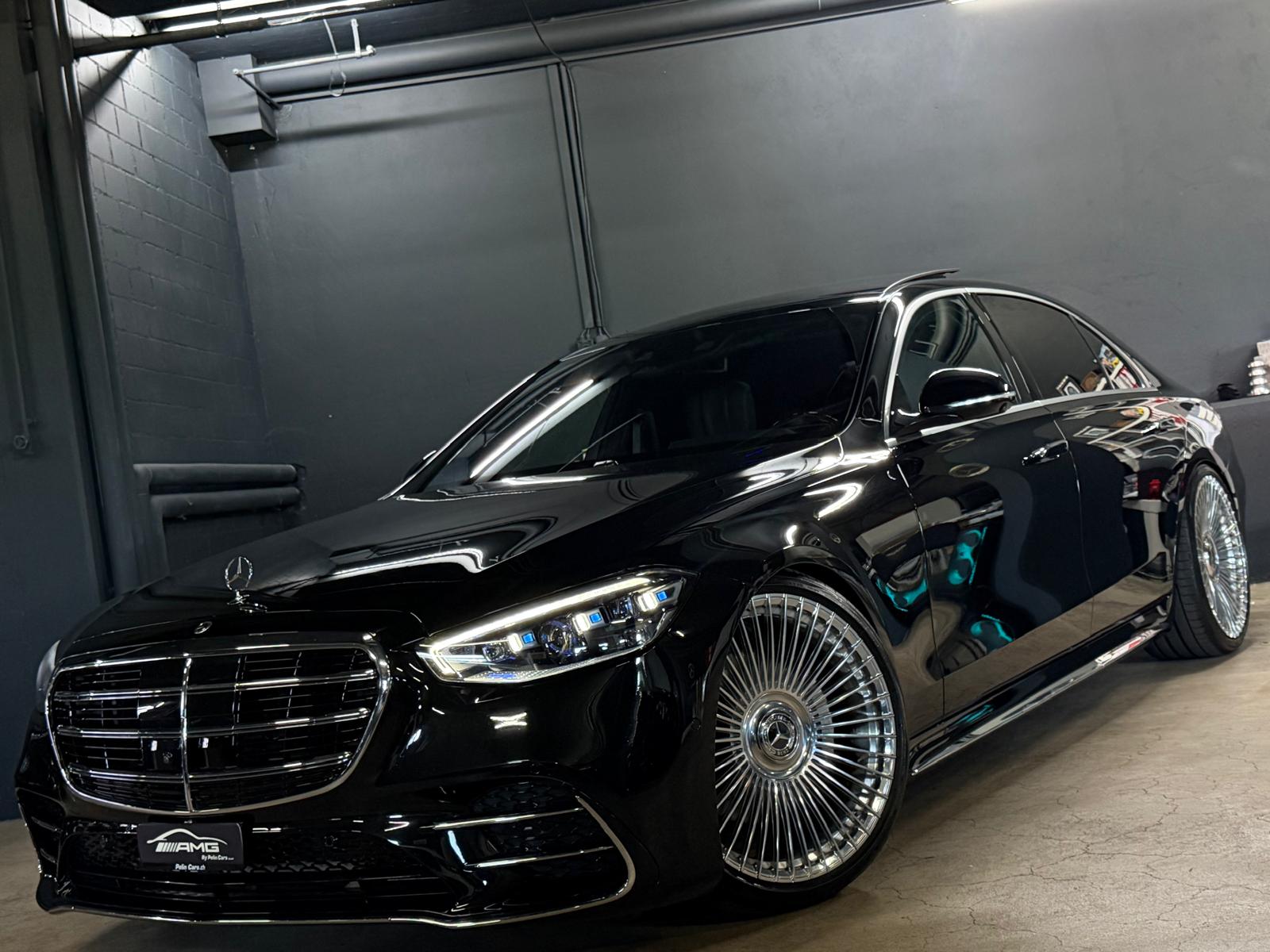 MERCEDES-BENZ S 450 Lang 4Matic AMG Black&Silve Performance 9G-Tronic 5 Jahre Werksgarantie & Gratisservice Vollausstattung-image-0