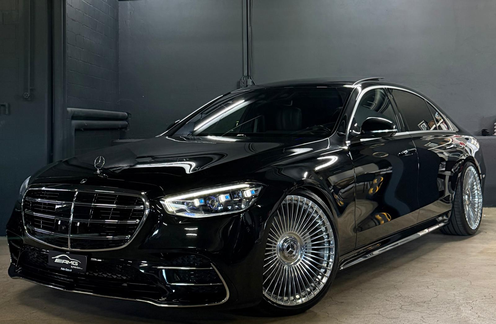 MERCEDES-BENZ S 450 Lang 4Matic AMG Black&Silve Performance 9G-Tronic 5 Jahre Werksgarantie & Gratisservice Vollausstattung-image-1