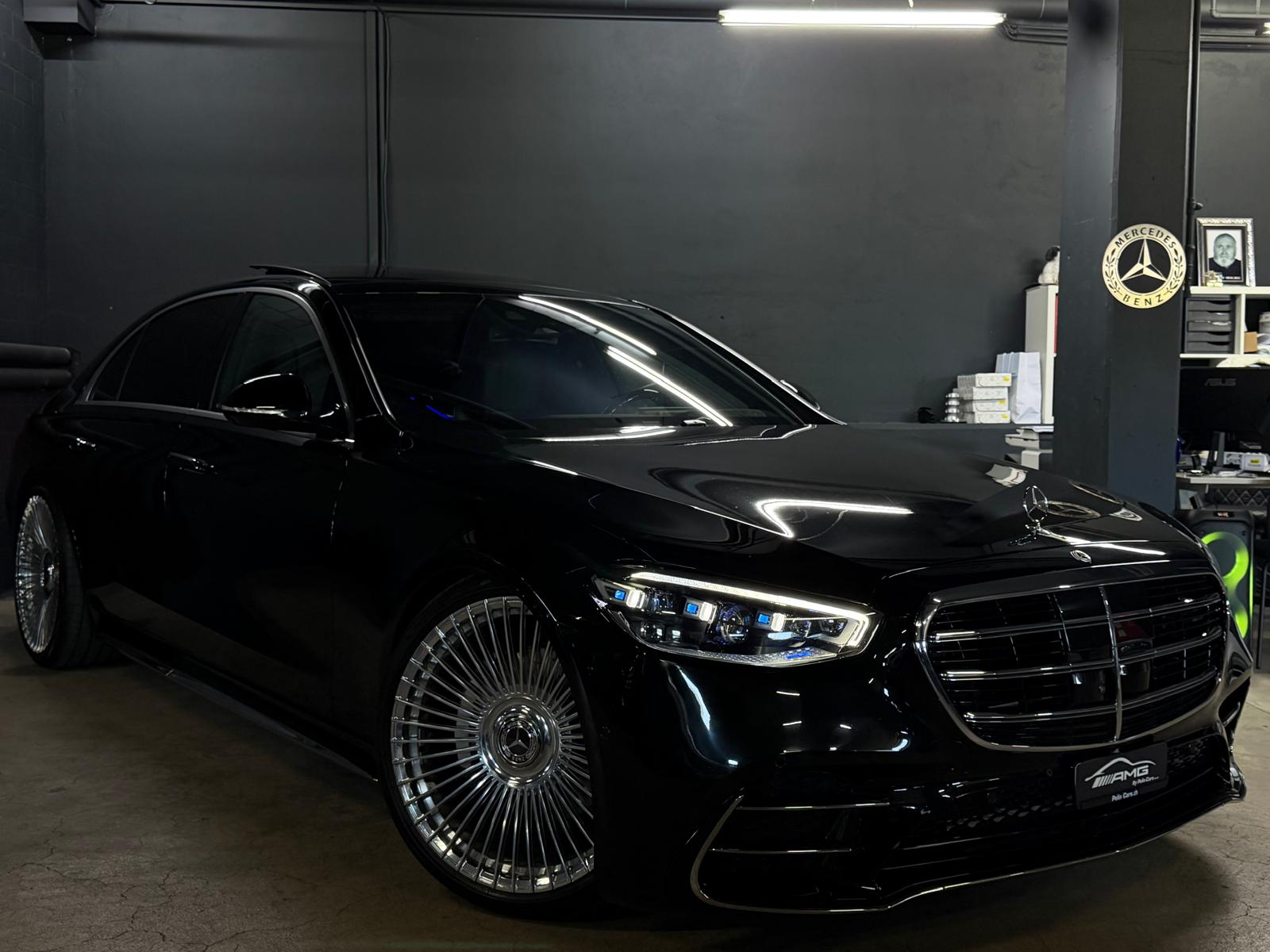 MERCEDES-BENZ S 450 Lang 4Matic AMG Black&Silve Performance 9G-Tronic 5 Jahre Werksgarantie & Gratisservice Vollausstattung-image-4