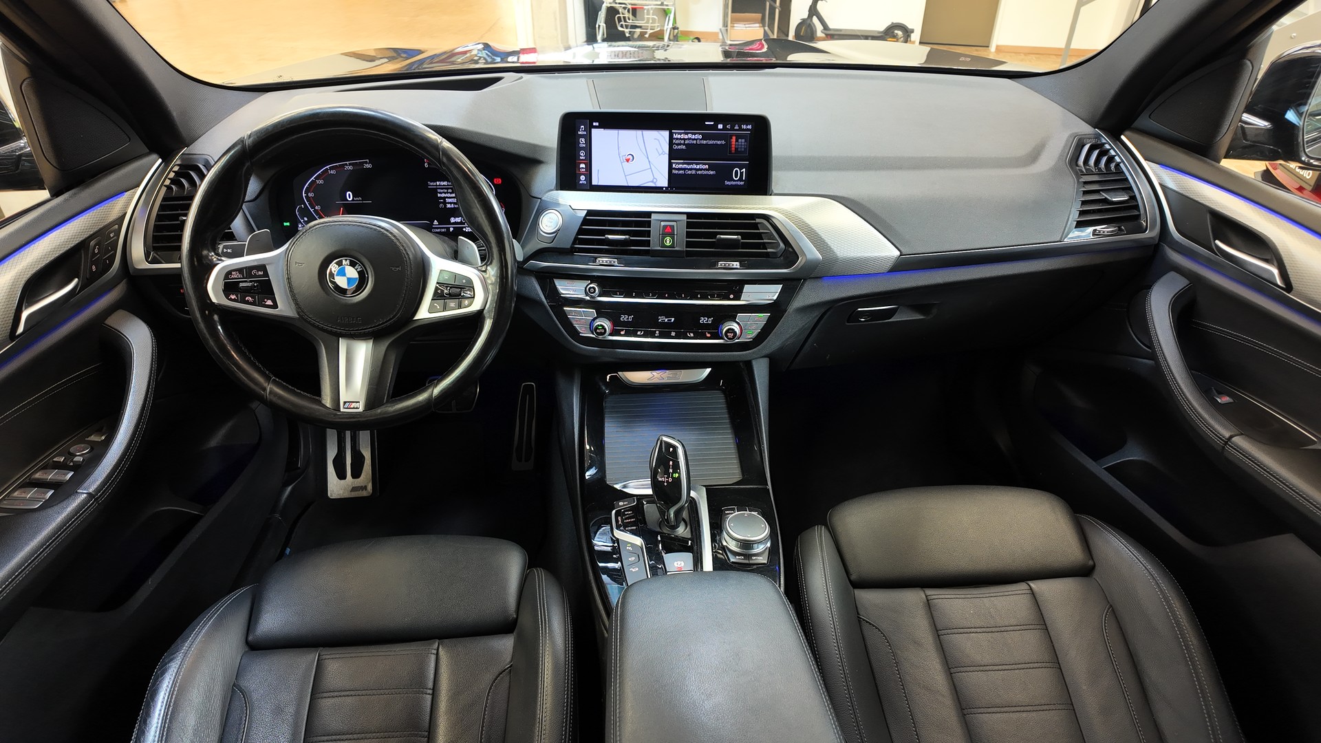 BMW X3 20d xDrive paddles-image-8