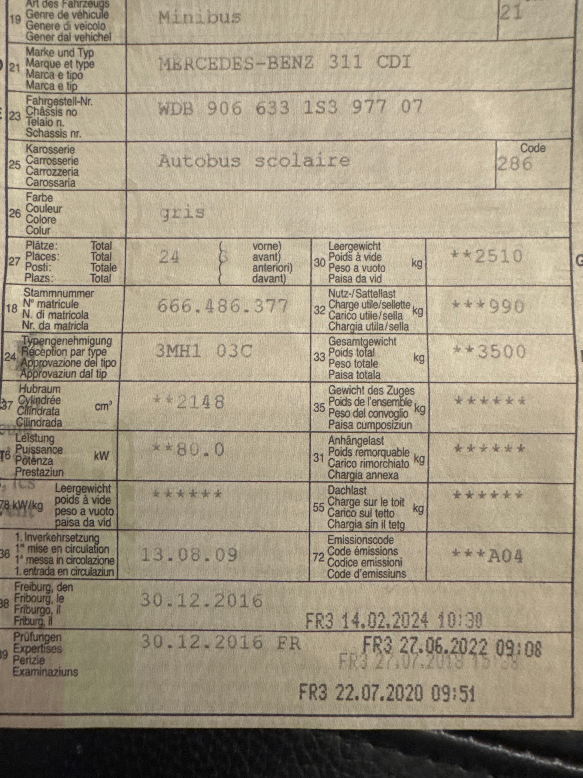 MERCEDES-BENZ 311 CDI-image-11