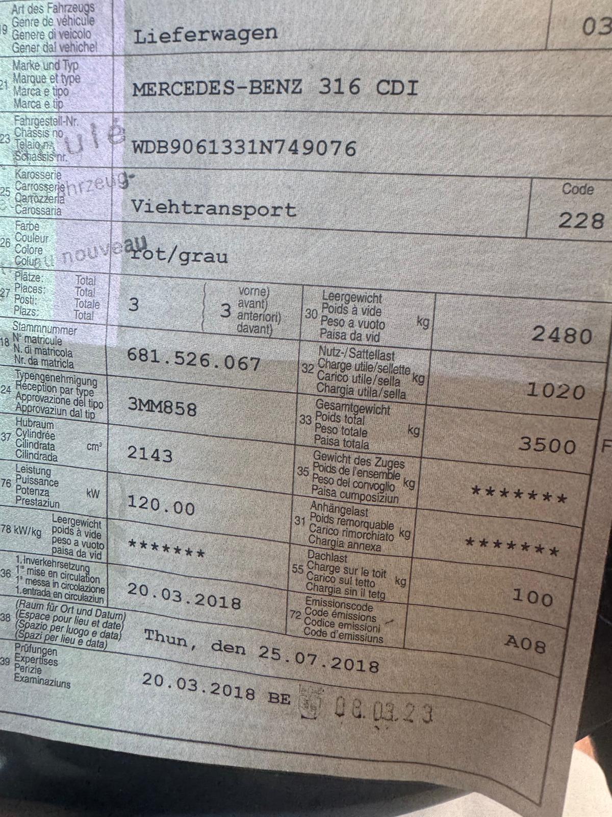 MERCEDES-BENZ 316 CDI-image-11