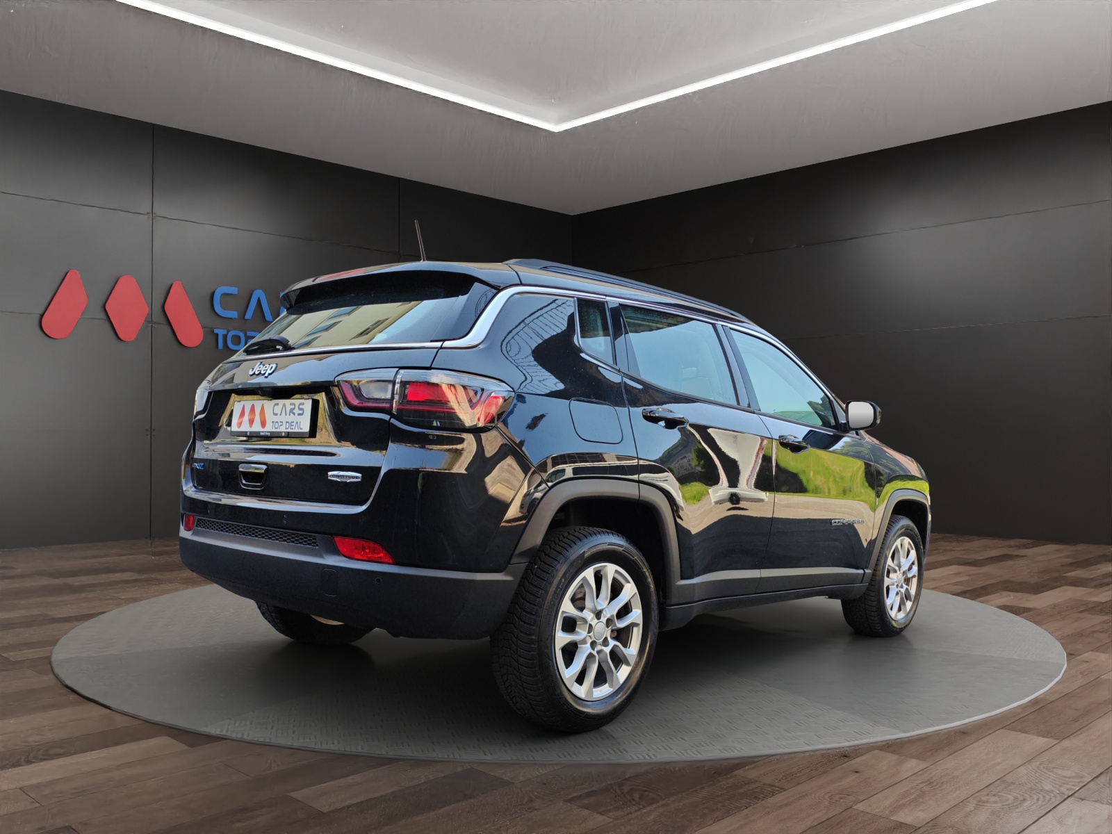 JEEP Compass 1.3 T PHEV Longitude AWD [Expertise du jour + Garantie 12 mois + Service & Immat. Offerts]-image-4