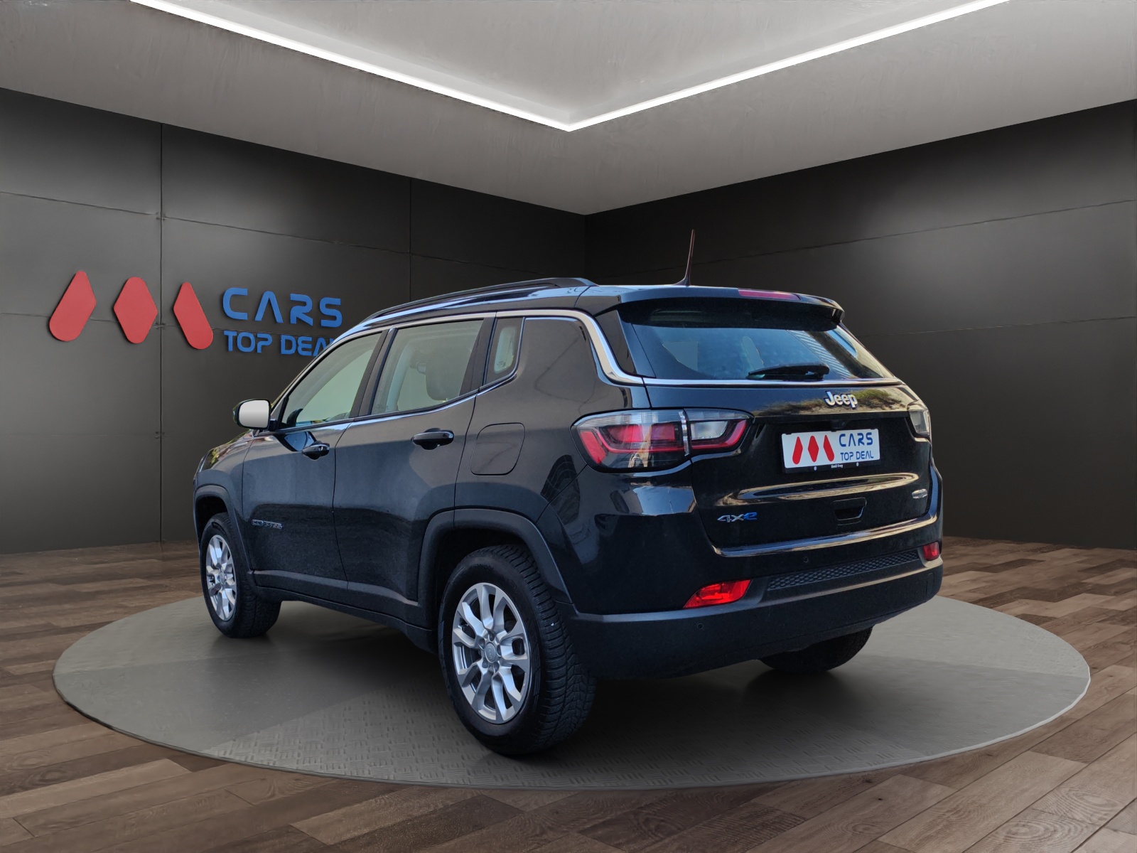 JEEP Compass 1.3 T PHEV Longitude AWD [Expertise du jour + Garantie 12 mois + Service & Immat. Offerts]-image-2