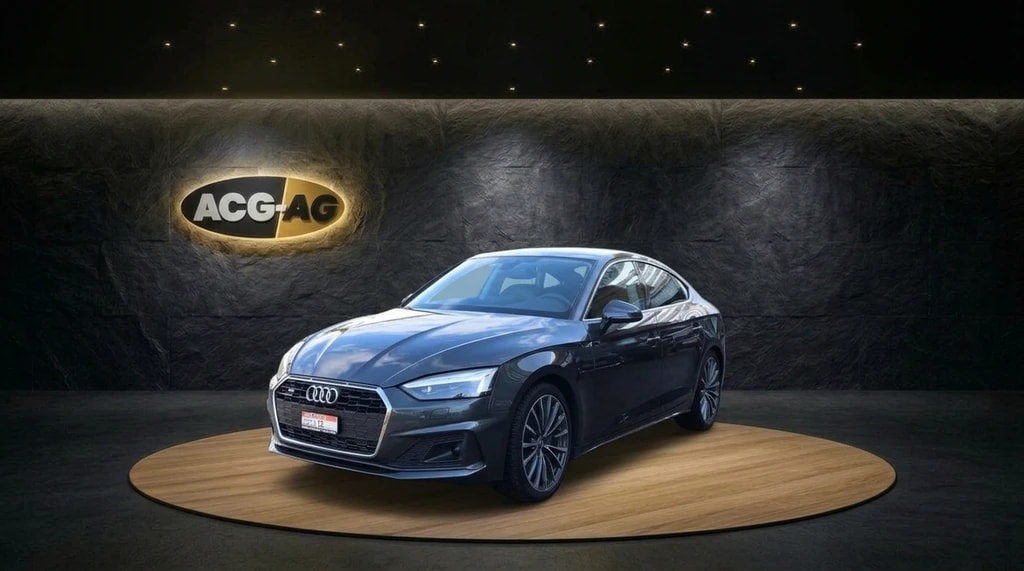 AUDI A5 Sportback 40 TDI quattro s-tronic ** Voll-Leder Ausstattung ** Abstandsregelsystem ** Gr-Navi mit RF-Kamera-image-0