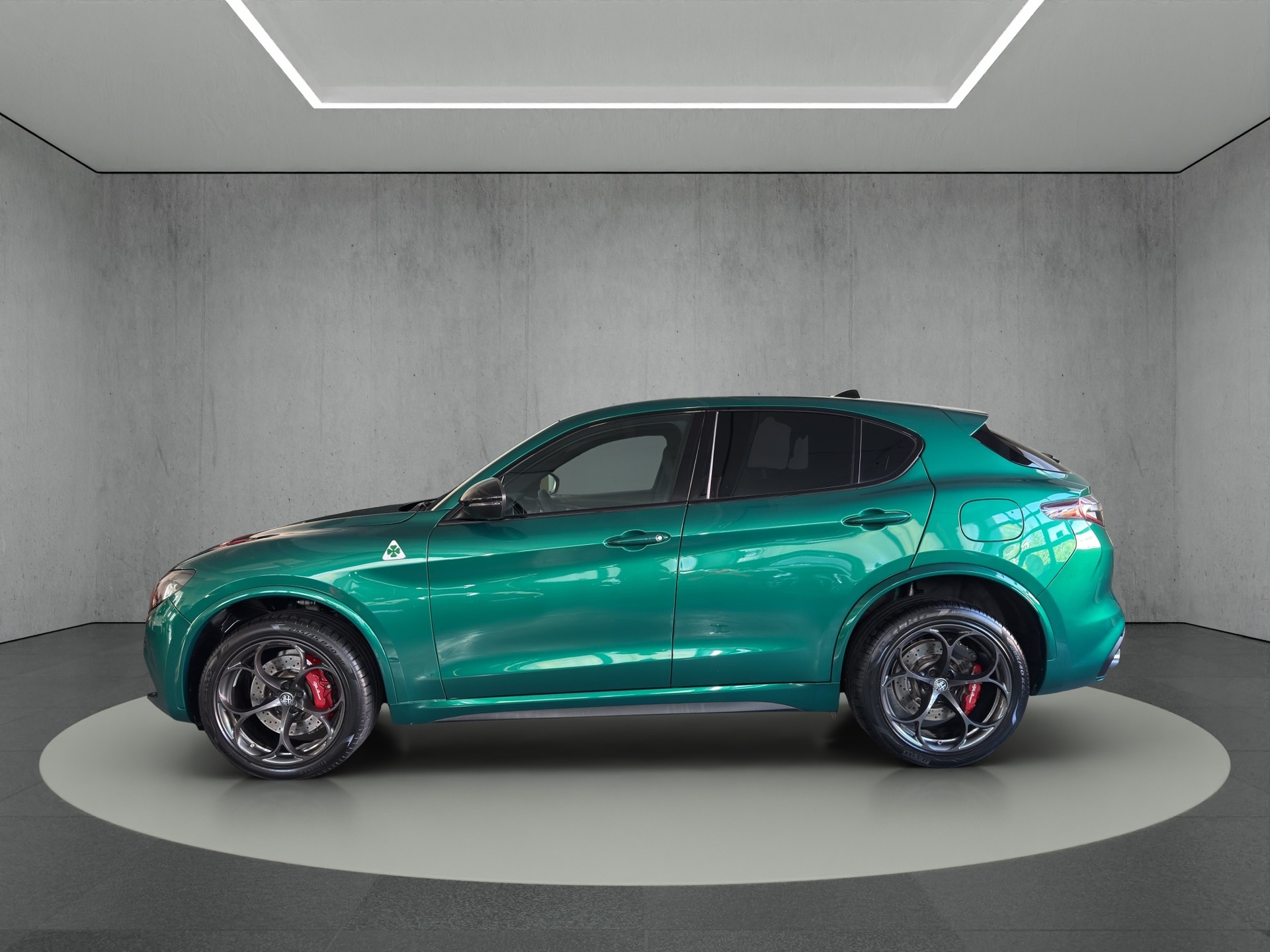 ALFA ROMEO Stelvio 2.9 V6 Quadrifoglio Q4 AT8 "Verde Montreal"-image-2