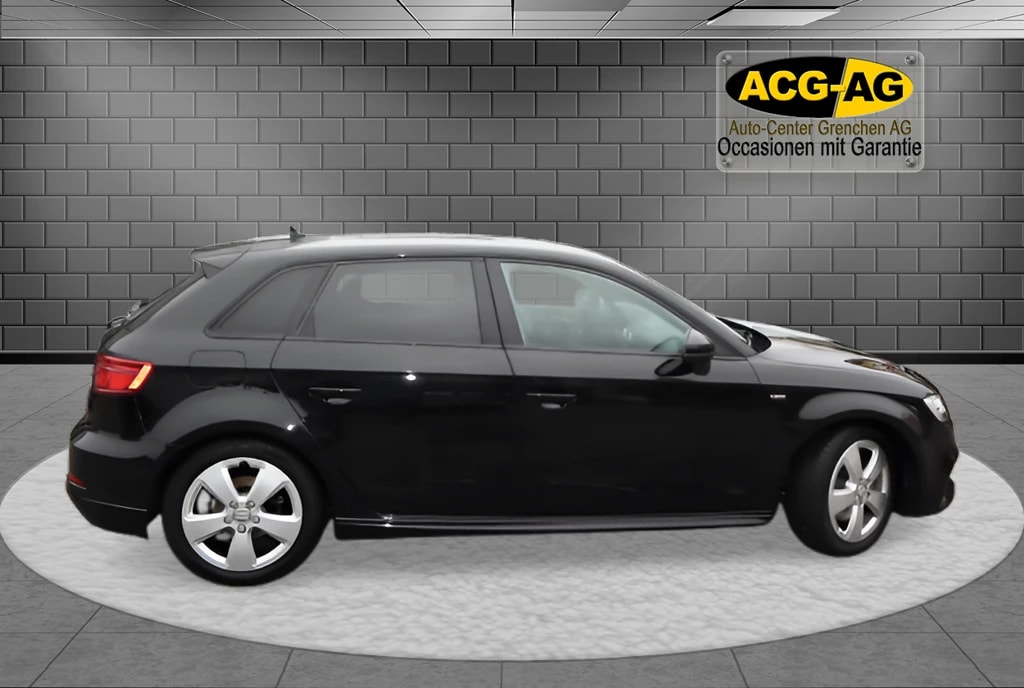 AUDI A3 Sportback 40 TDI Sport Attraction quattro S-tronic ** 184 PS ** Teil-Leder ** Navi ** Kamera ** Totwinkel-Assist **-image-3