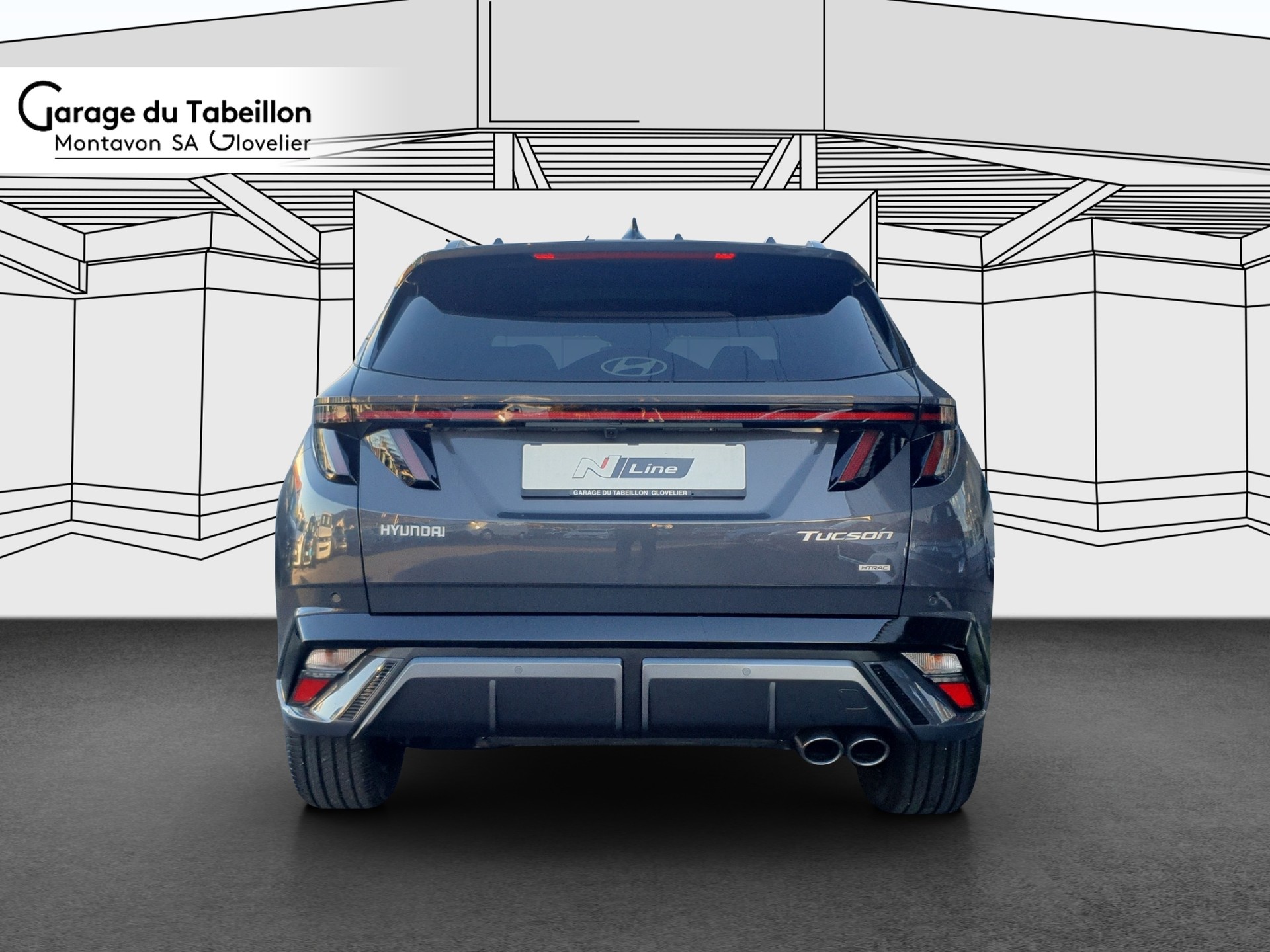 HYUNDAI Tucson 1.6 HEV N-Line Sunroof 4WD-image-4