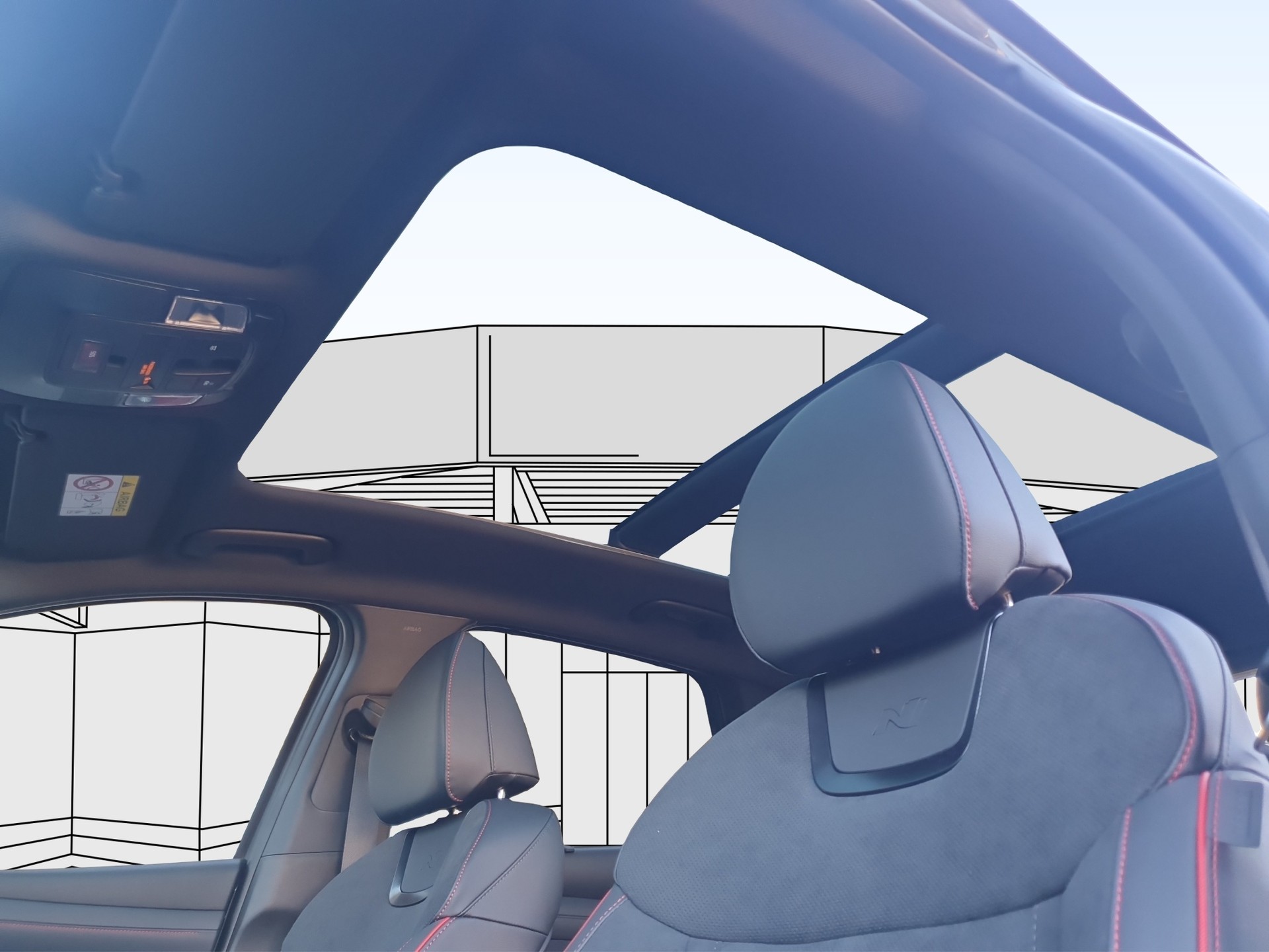 HYUNDAI Tucson 1.6 HEV N-Line Sunroof 4WD-image-12