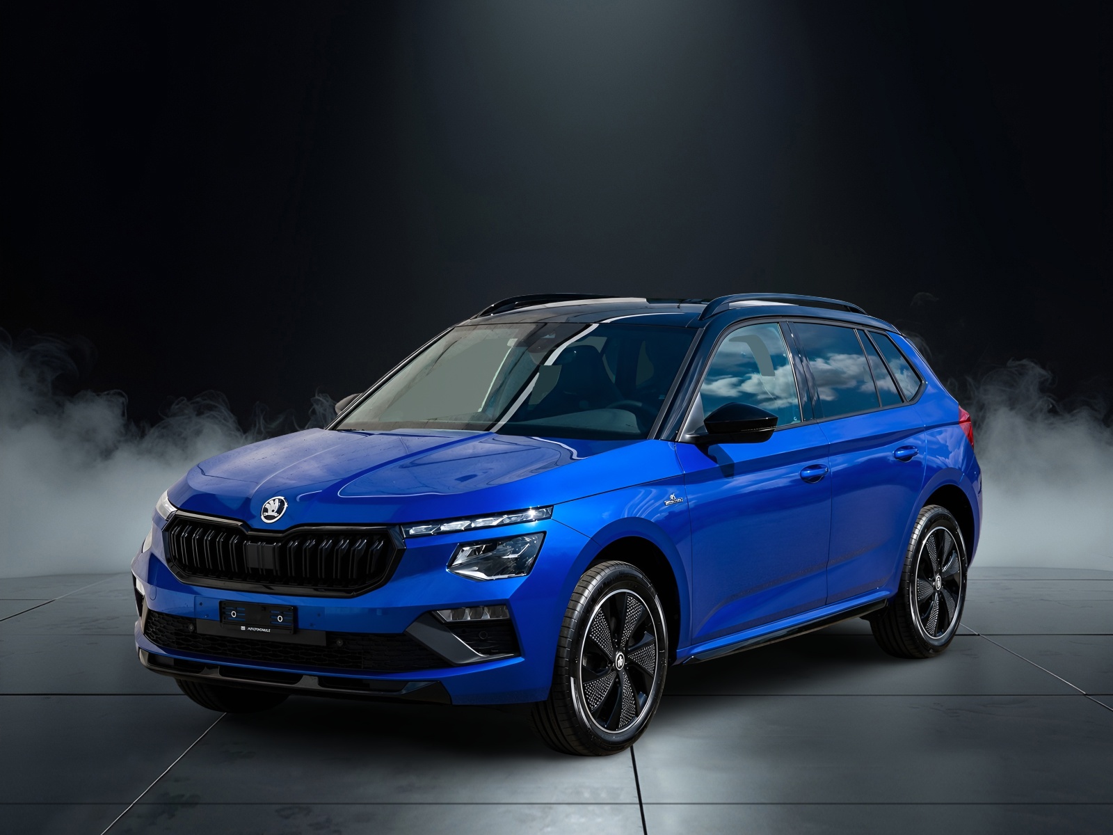 SKODA Kamiq 1.5 TSI Monte Carlo DSG 150PS • Facelfit • Panorama-Glasdach • Elektr. Heckklappe • Elektr. AHK • 60 M. Garantie-showroom-element-2