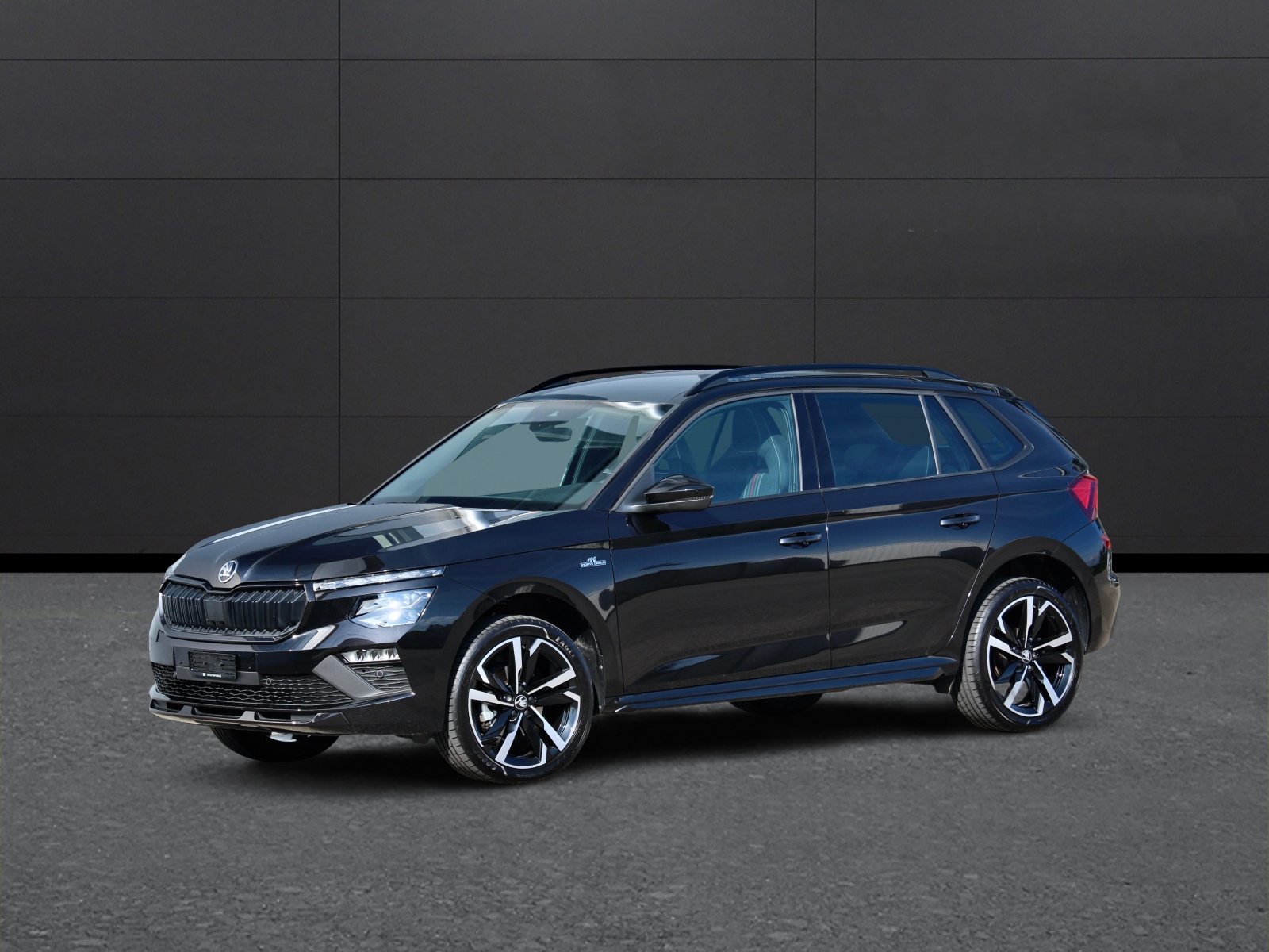 SKODA Kamiq 1.5 TSI Monte Carlo DSG 150PS • Facelift • Panorama-Glasdach • Elektr. AHK • Garantie bis 12.2030 inkl. Winterräder-showroom-element-1