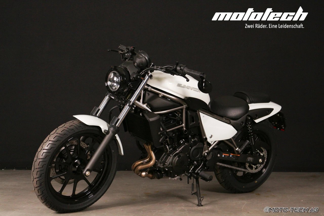 KAWASAKI Eliminator 500 WHITE CUSTOM-image-5