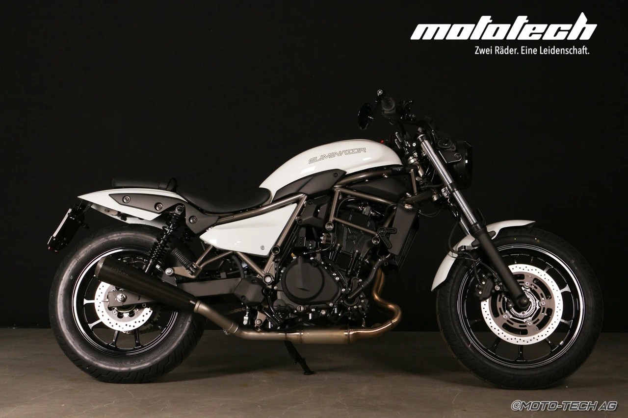 KAWASAKI Eliminator 500 WHITE CUSTOM