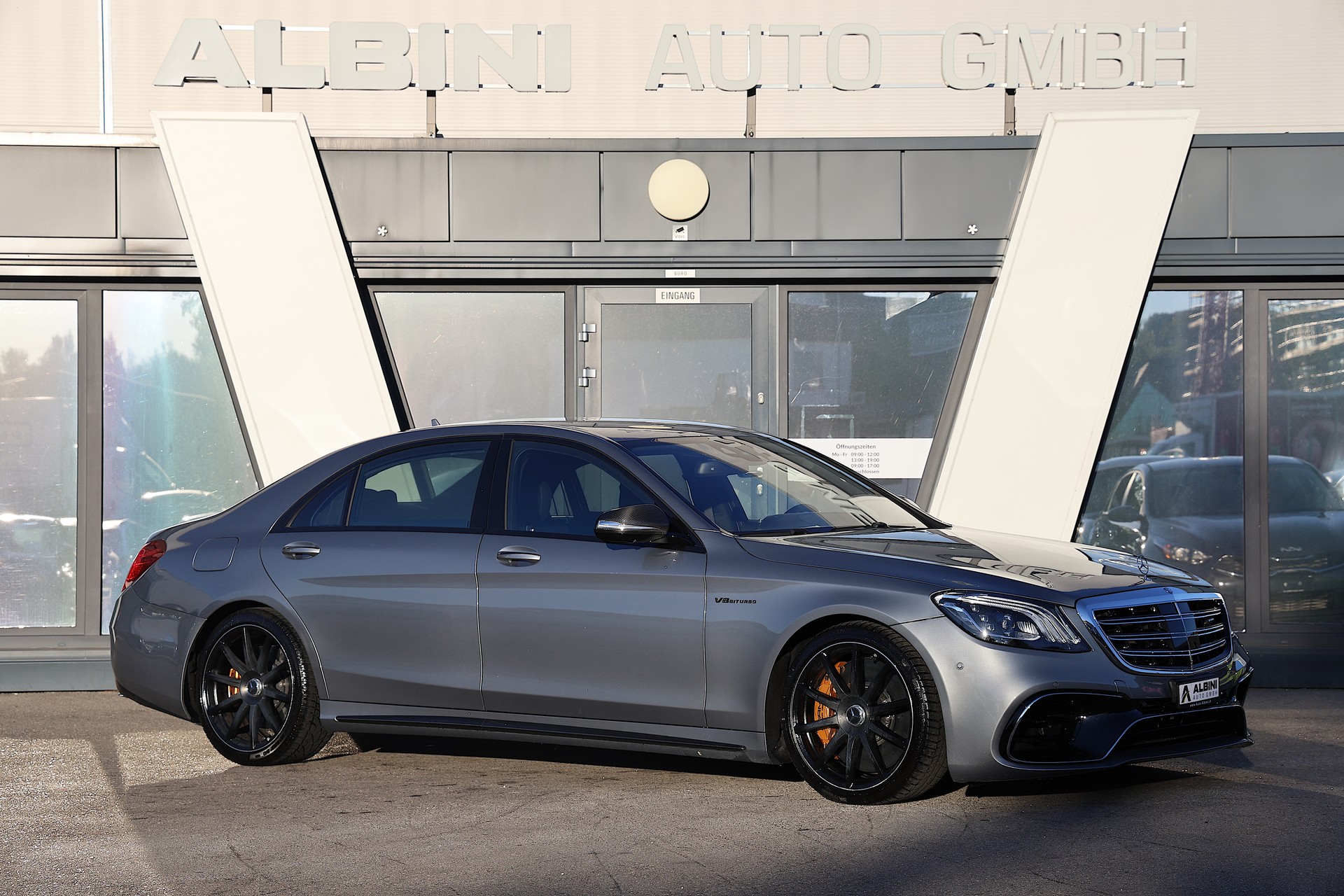 MERCEDES-BENZ S 63 V8 AMG 4matic lang *DESIGNO Sonderlackierung* *VOLLAUSSTATTUNG* *KERAMIK* *CARBON*-image-1