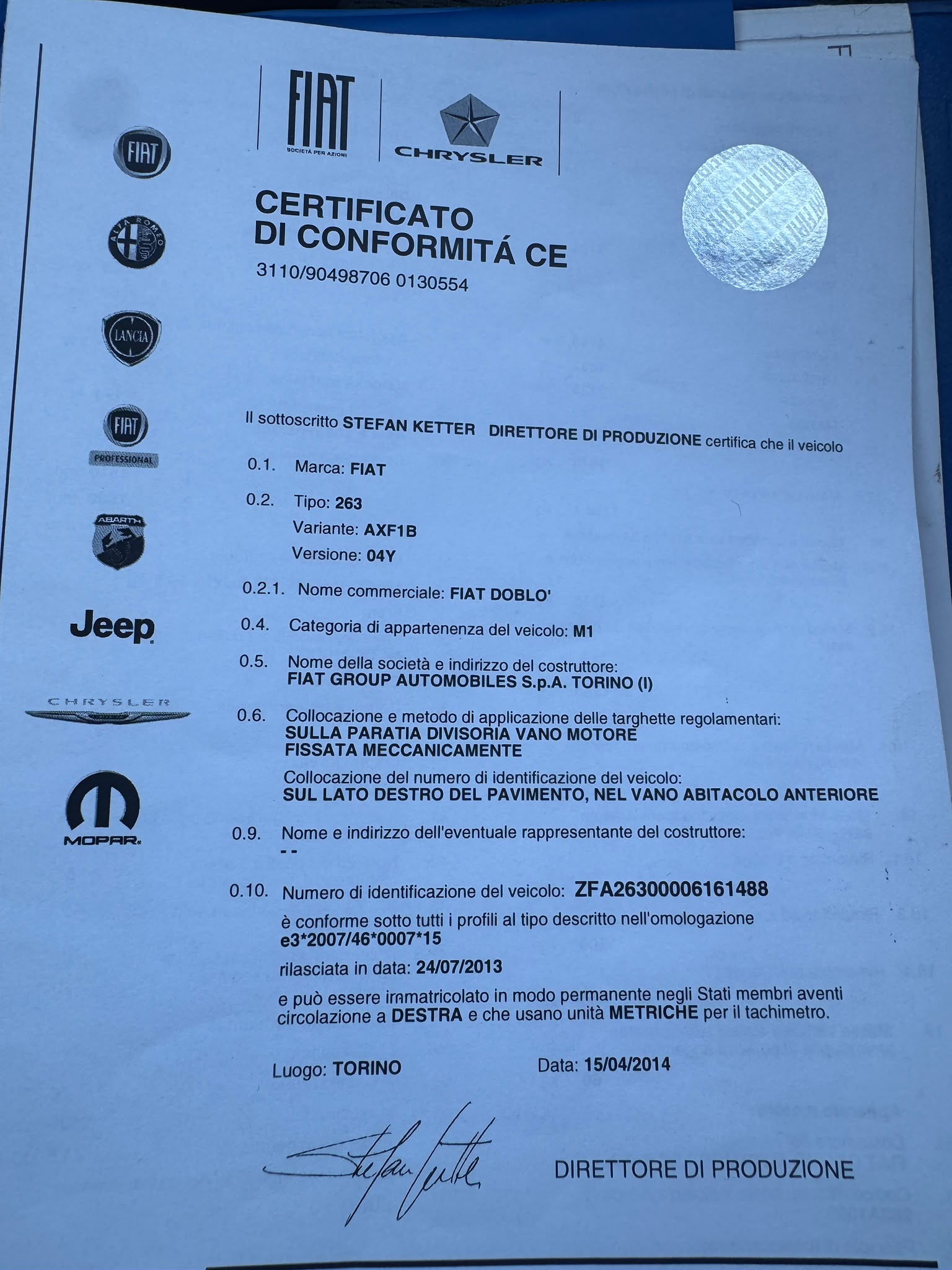 FIAT Doblò2.0 Multijet Kombi Swiss XL-image-12