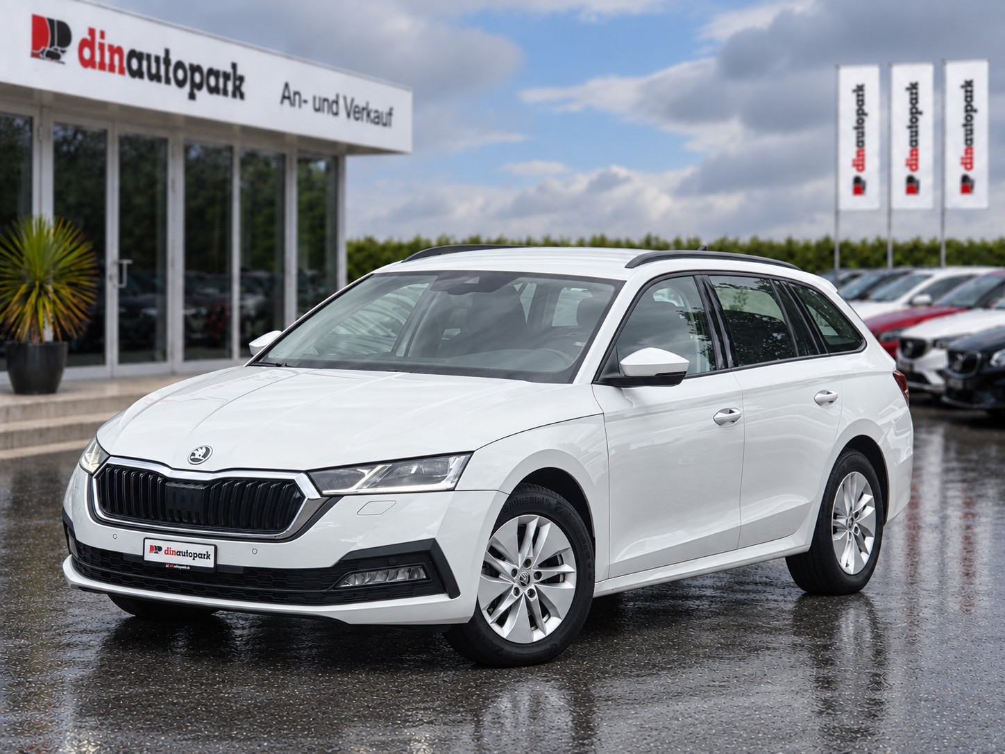 SKODA Octavia Combi 2.0 TDI DSG Ambition 4x4 * CH-Fahrzeug * Top Zustand * 8-Fach *-image-0