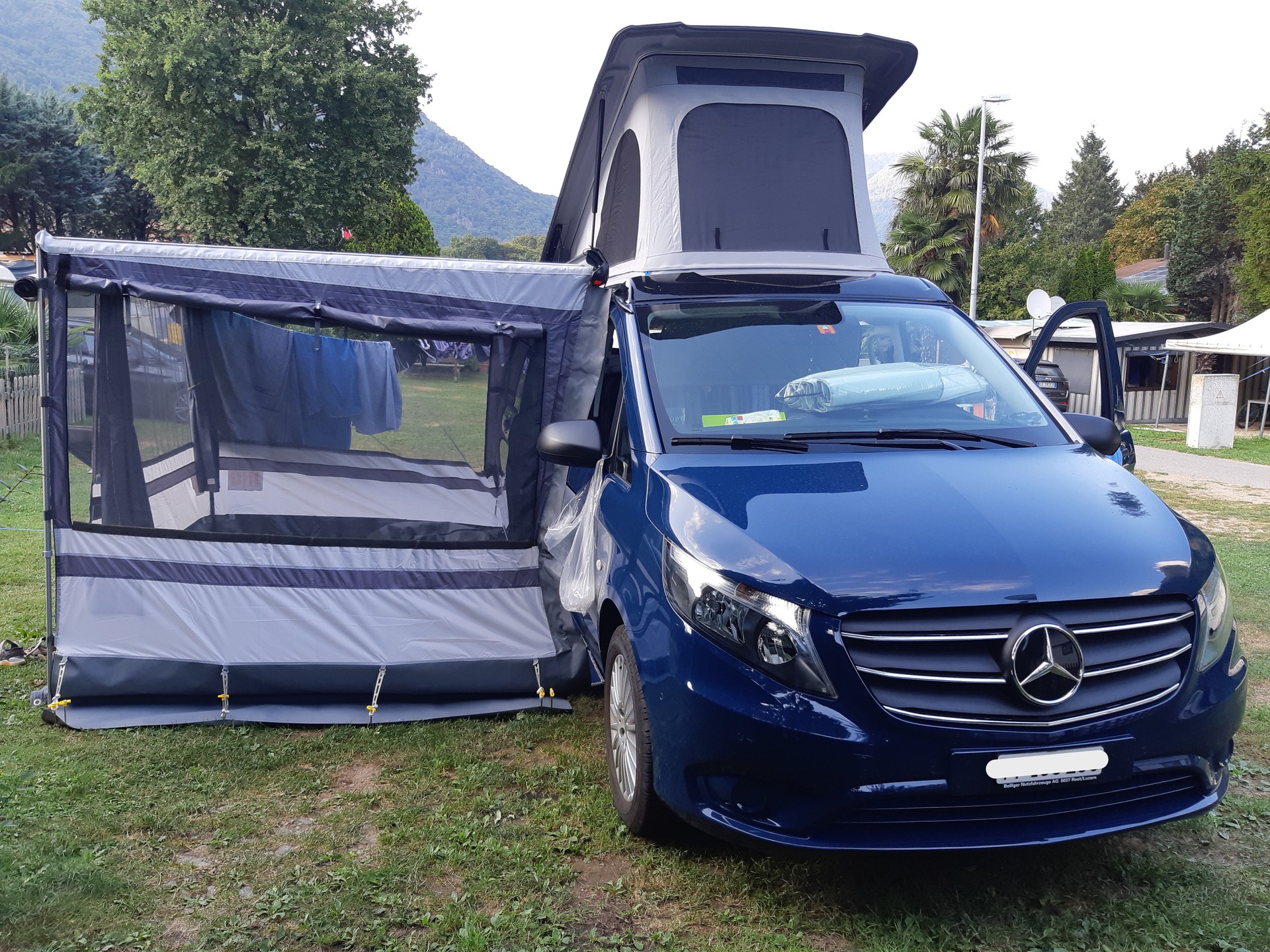 MERCEDES-BENZ 119 CDI Tourer 9G-Tronic 4x4 Camper-image-2