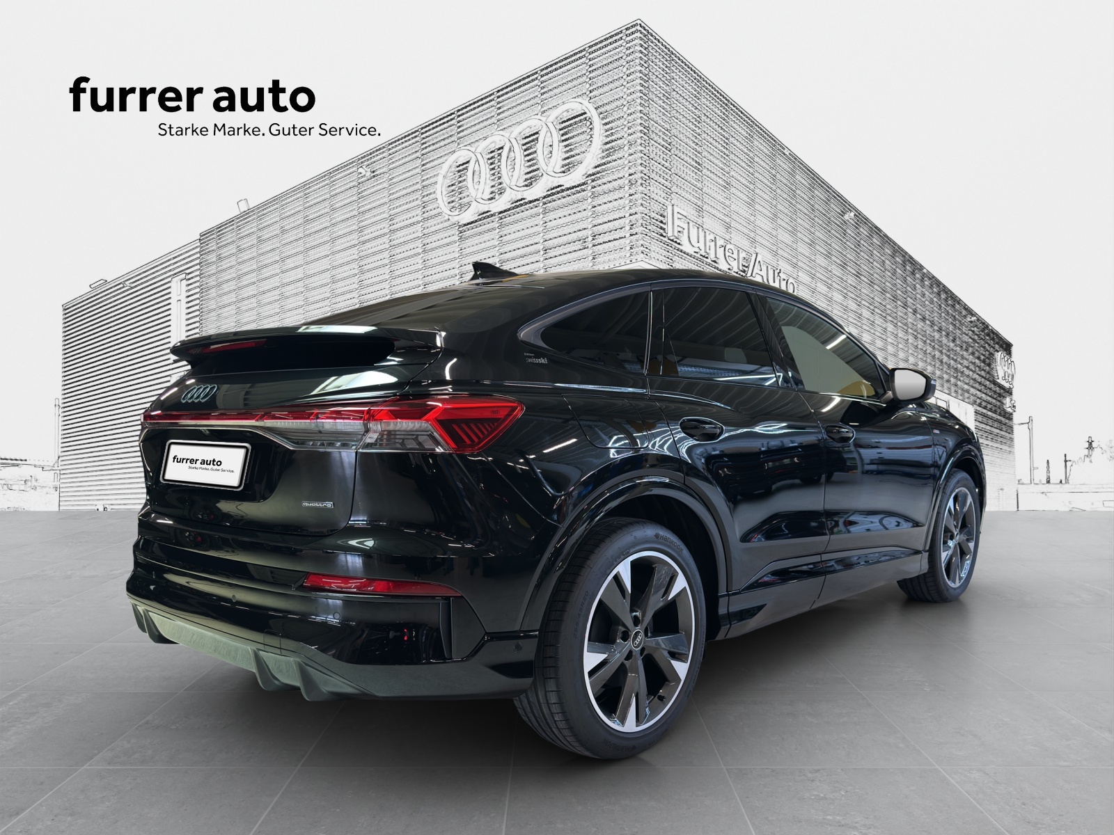 AUDI Q4 Sportback e-tron quattro performance Swiss Ski-image-4