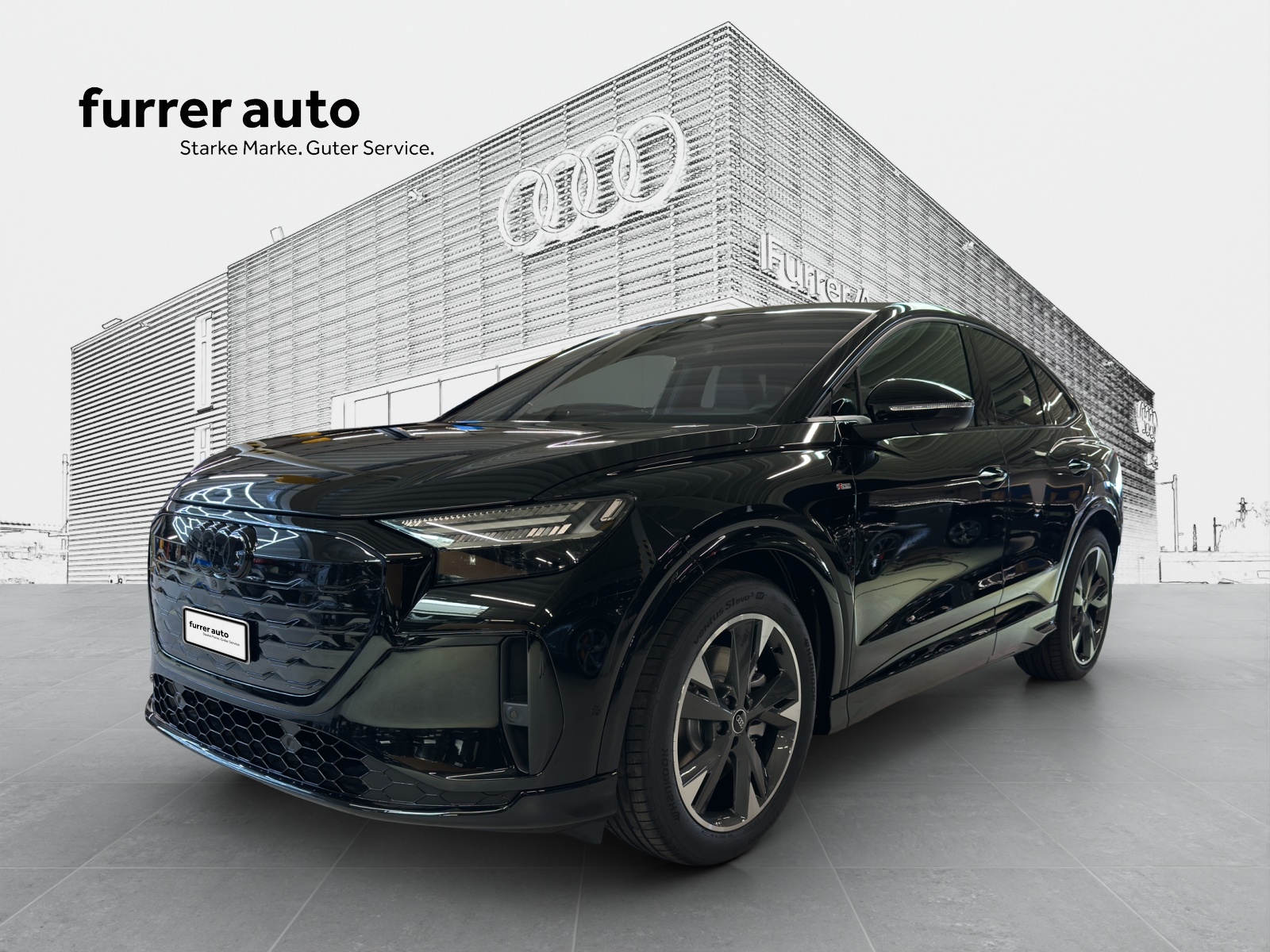 AUDI Q4 Sportback e-tron quattro performance Swiss Ski