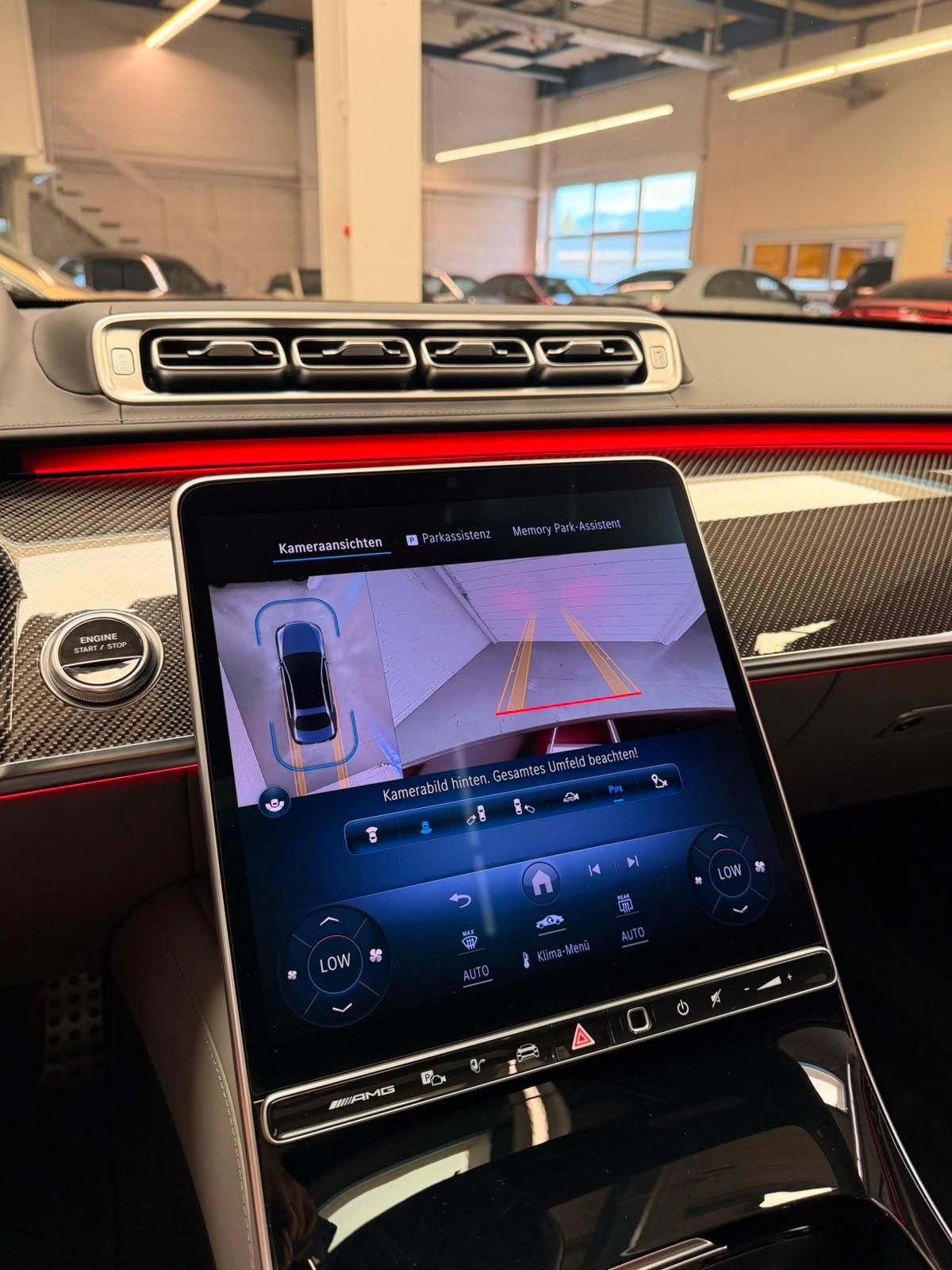 MERCEDES-BENZ S 63 AMG Lang Limited Red & Silver Manufaktur E Performance 4Matic Einzelstück 802PS mit Gratisservice & Garantie-image-19