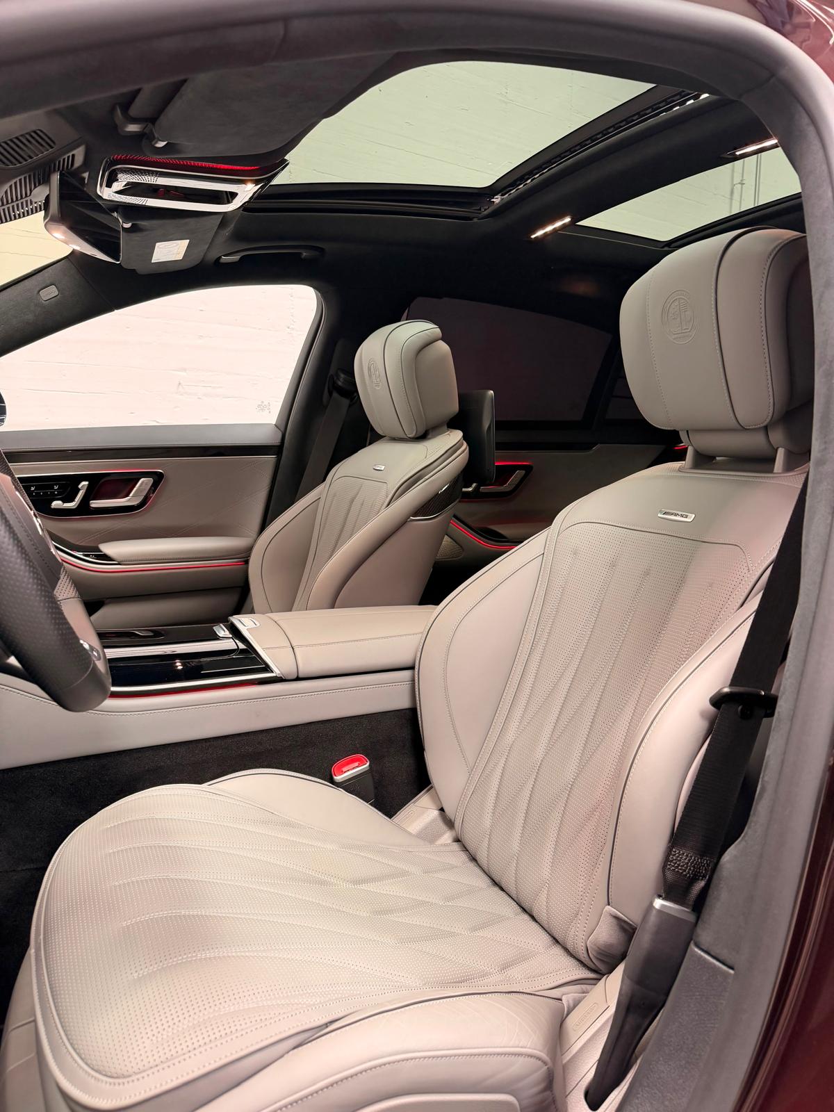 MERCEDES-BENZ S 63 AMG Lang Limited Red & Silver Manufaktur E Performance 4Matic Einzelstück 802PS mit Gratisservice & Garantie-image-13