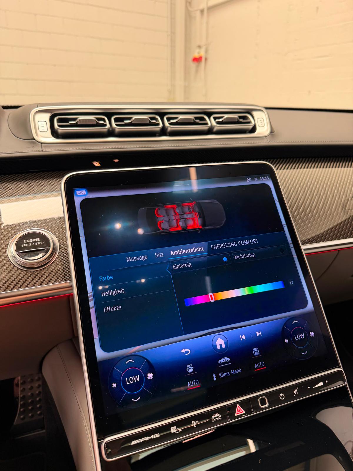MERCEDES-BENZ S 63 AMG Lang Limited Red & Silver Manufaktur E Performance 4Matic Einzelstück 802PS mit Gratisservice & Garantie-image-25