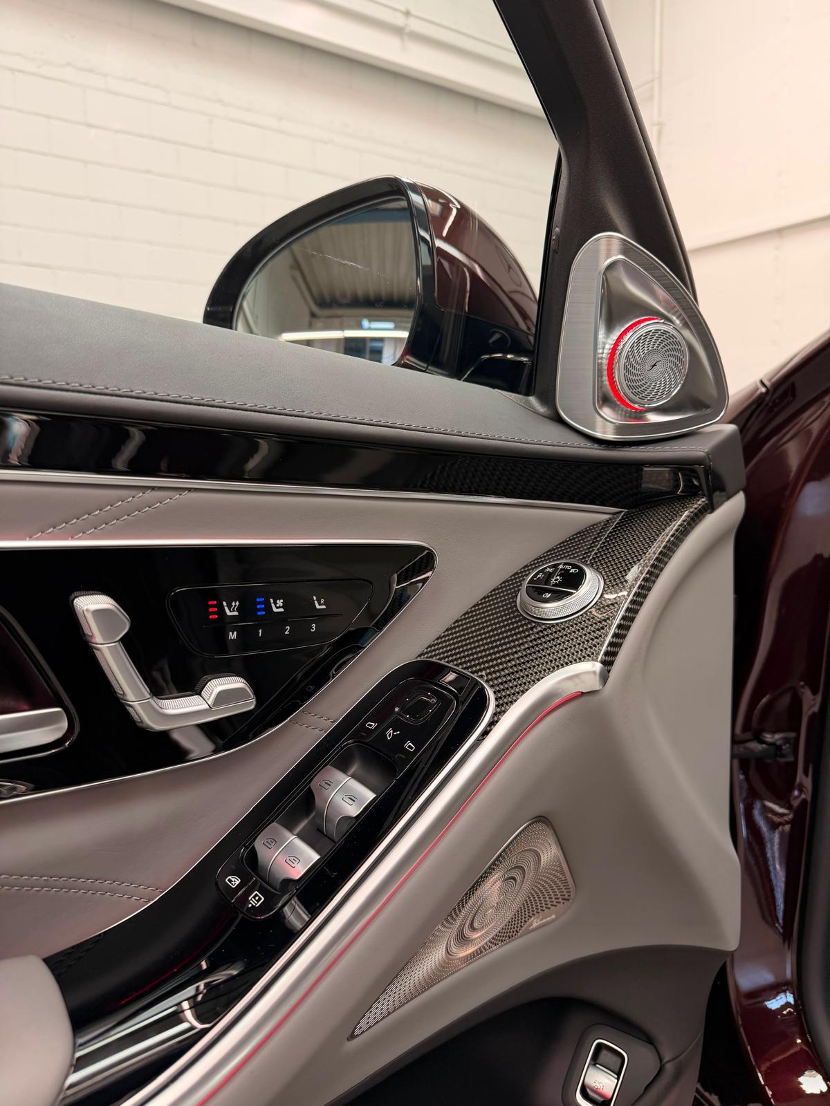 MERCEDES-BENZ S 63 AMG Lang Limited Red & Silver Manufaktur E Performance 4Matic Einzelstück 802PS mit Gratisservice & Garantie-image-15