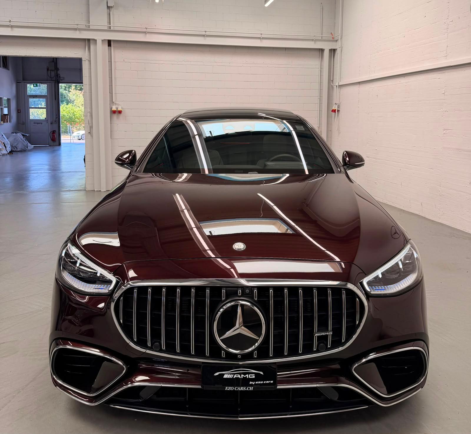 MERCEDES-BENZ S 63 AMG Lang Limited Red & Silver Manufaktur E Performance 4Matic Einzelstück 802PS mit Gratisservice & Garantie-image-4