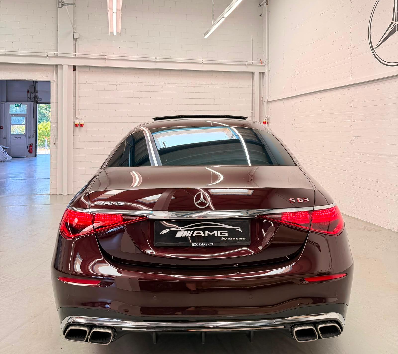 MERCEDES-BENZ S 63 AMG Lang Limited Red & Silver Manufaktur E Performance 4Matic Einzelstück 802PS mit Gratisservice & Garantie-image-6
