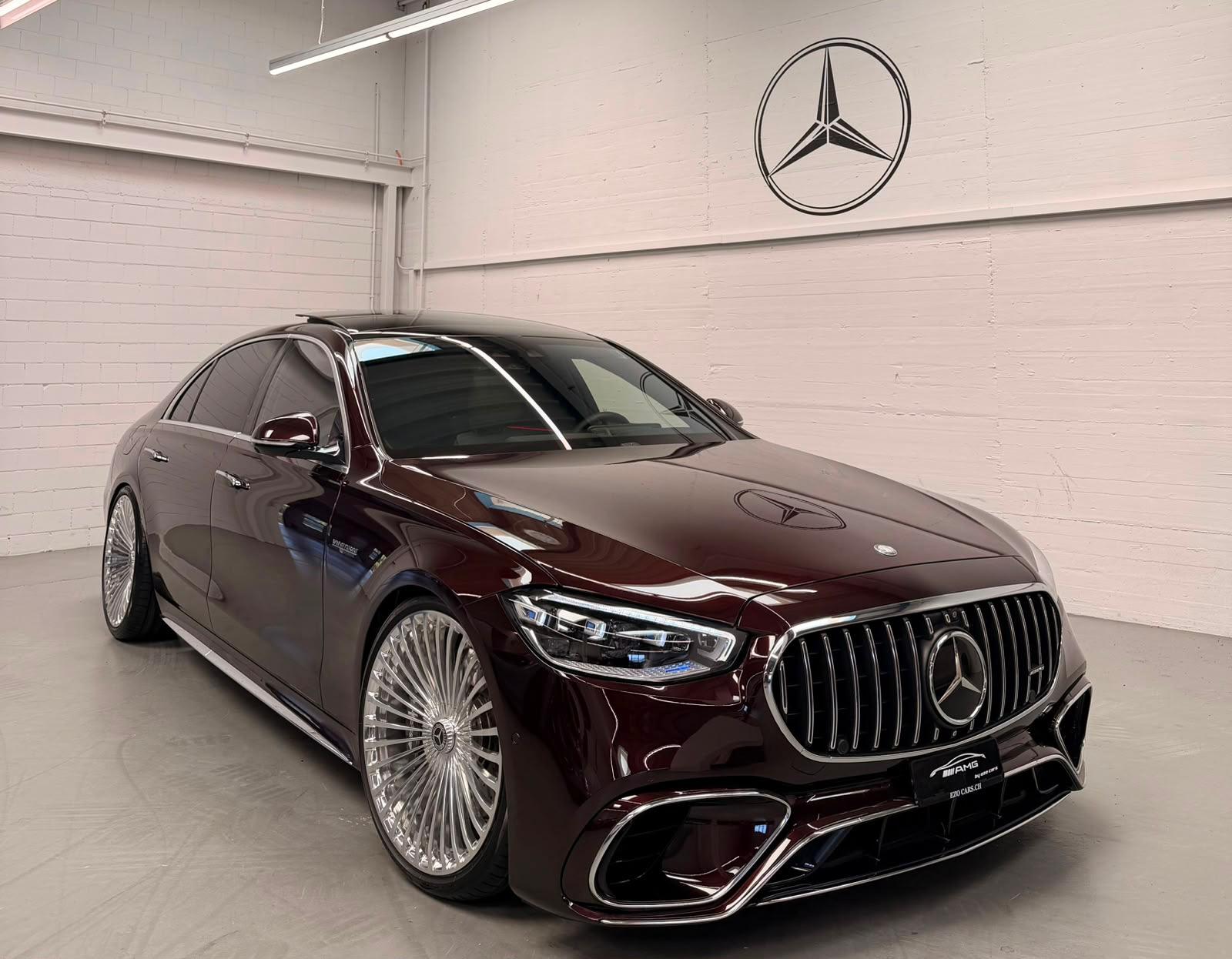 MERCEDES-BENZ S 63 AMG Lang Limited Red & Silver Manufaktur E Performance 4Matic Einzelstück 802PS mit Gratisservice & Garantie-showroom-element-2