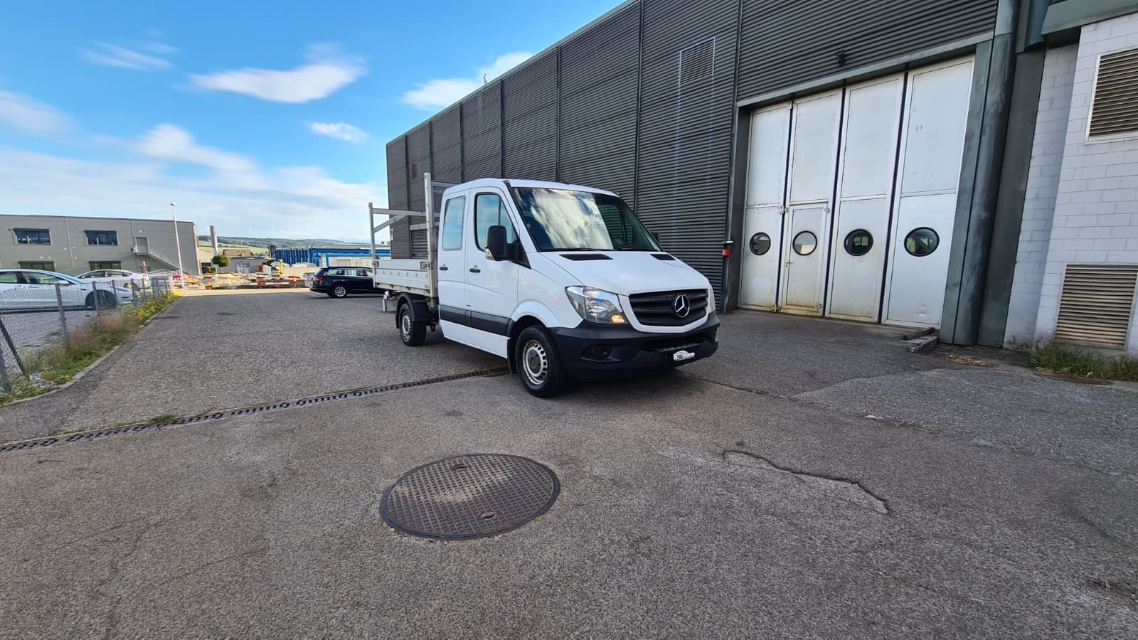 MERCEDES-BENZ Sprinter 314 CDI Standard ** Kipper mit Doppelkabine ** AHK -3500 Kg ** Frisch Ab MFK & Service **-image-0