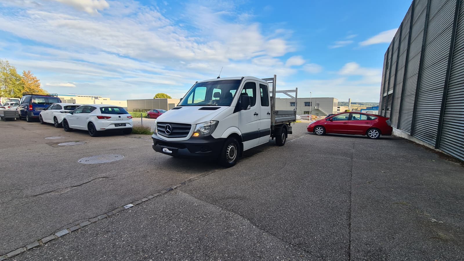 MERCEDES-BENZ Sprinter 314 CDI Standard ** Kipper mit Doppelkabine ** AHK -3500 Kg ** Frisch Ab MFK & Service **-image-2