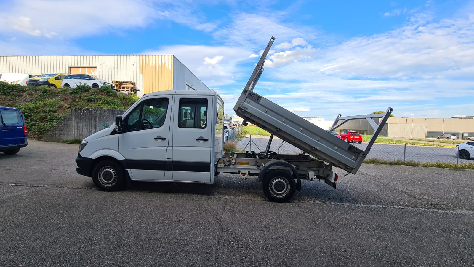 MERCEDES-BENZ Sprinter 314 CDI Standard ** Kipper mit Doppelkabine ** AHK -3500 Kg ** Frisch Ab MFK & Service **-image-11