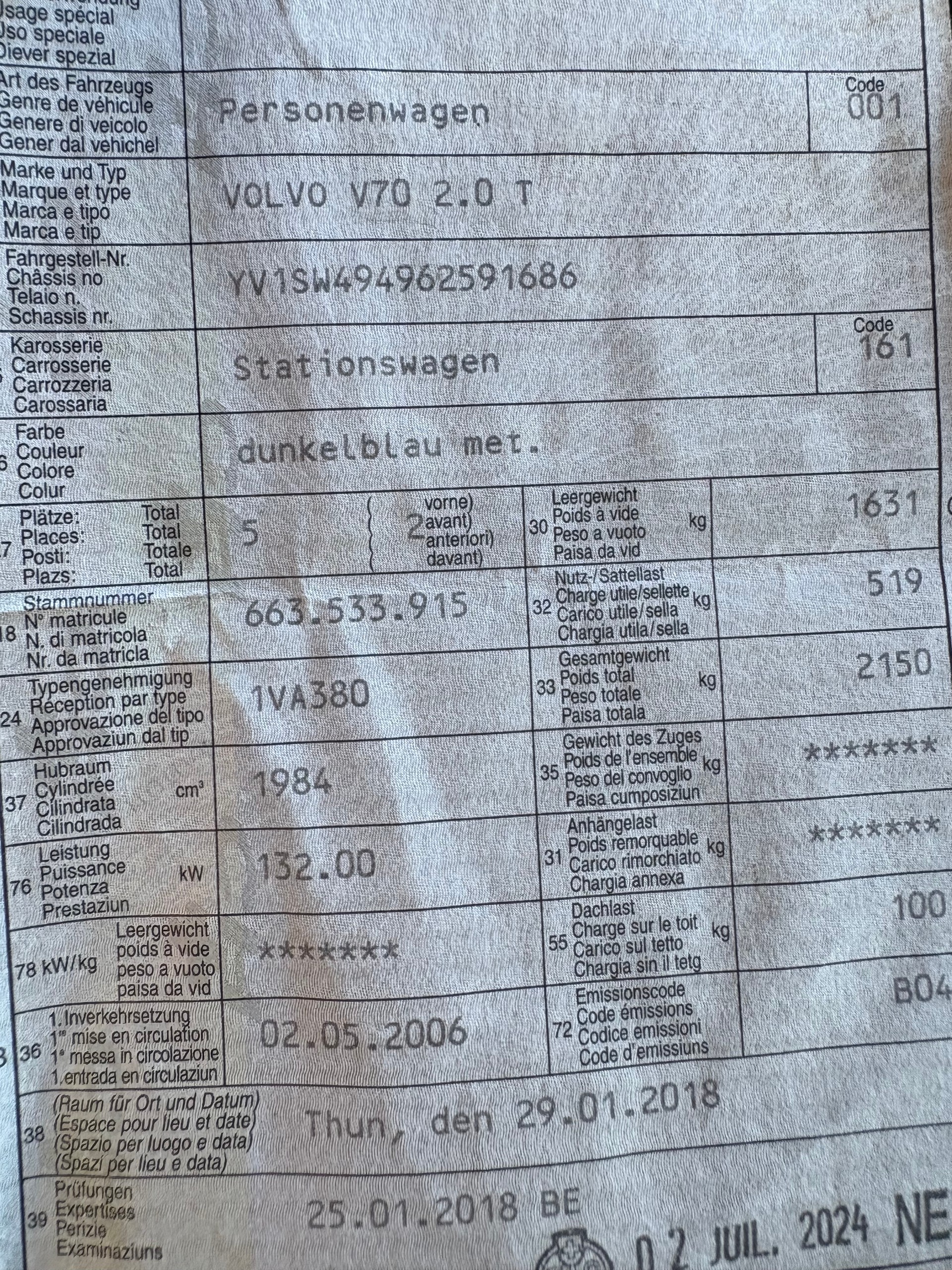 VOLVO V70 2.0T Summum-image-12