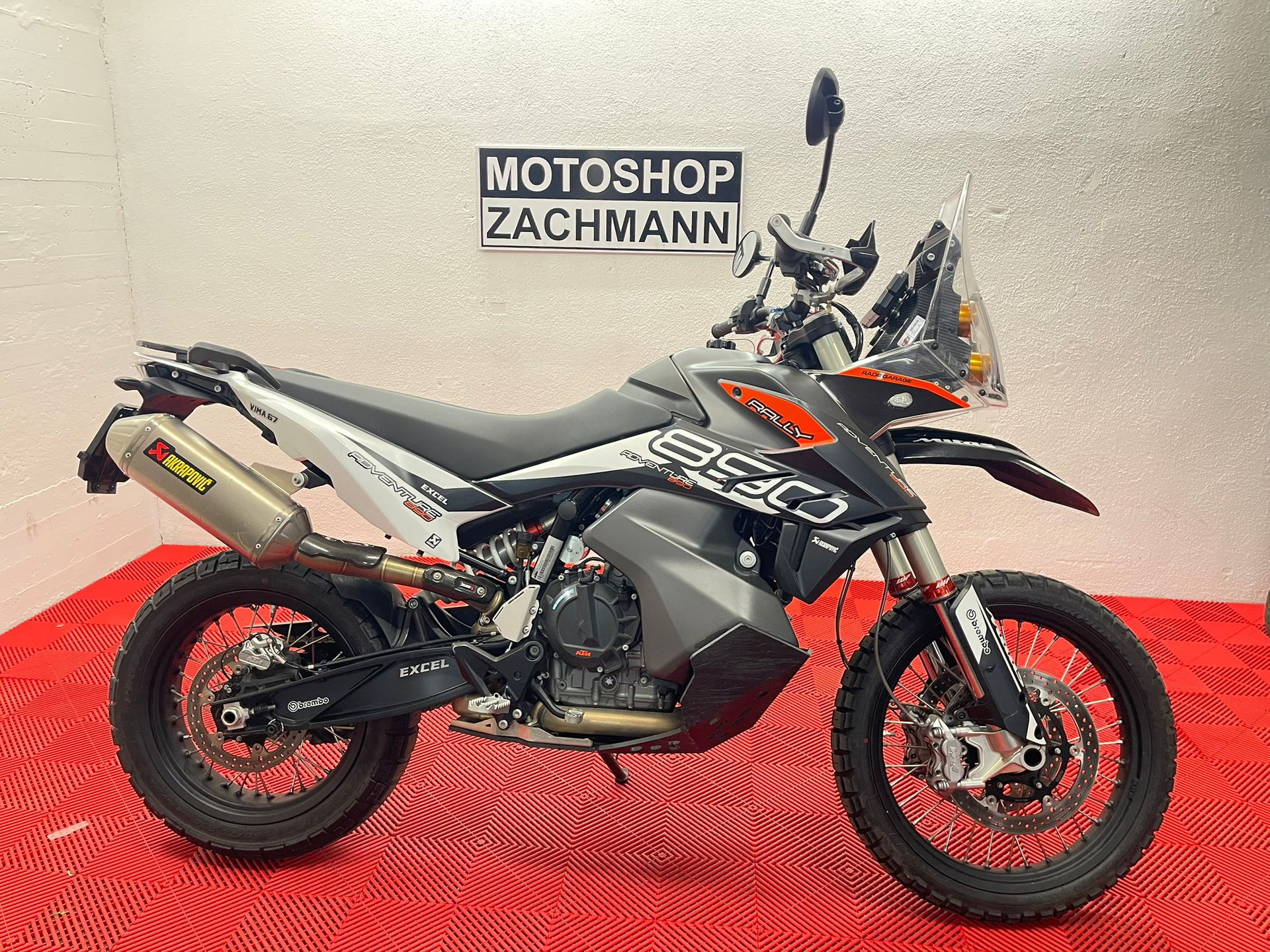 KTM 890 Adventure (Rallye Umbau)