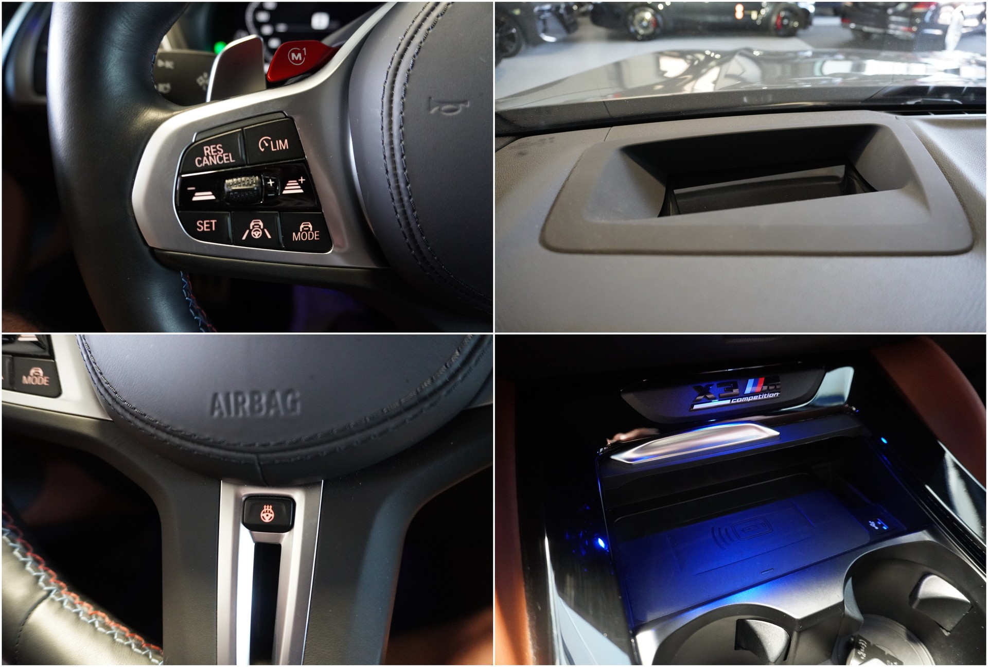 BMW X3 xDrive M Competition Steptronic // BMW SONDERLACKIERUNG GRIGIO TELESTO // AHK // AKRAPOVIC //-image-13